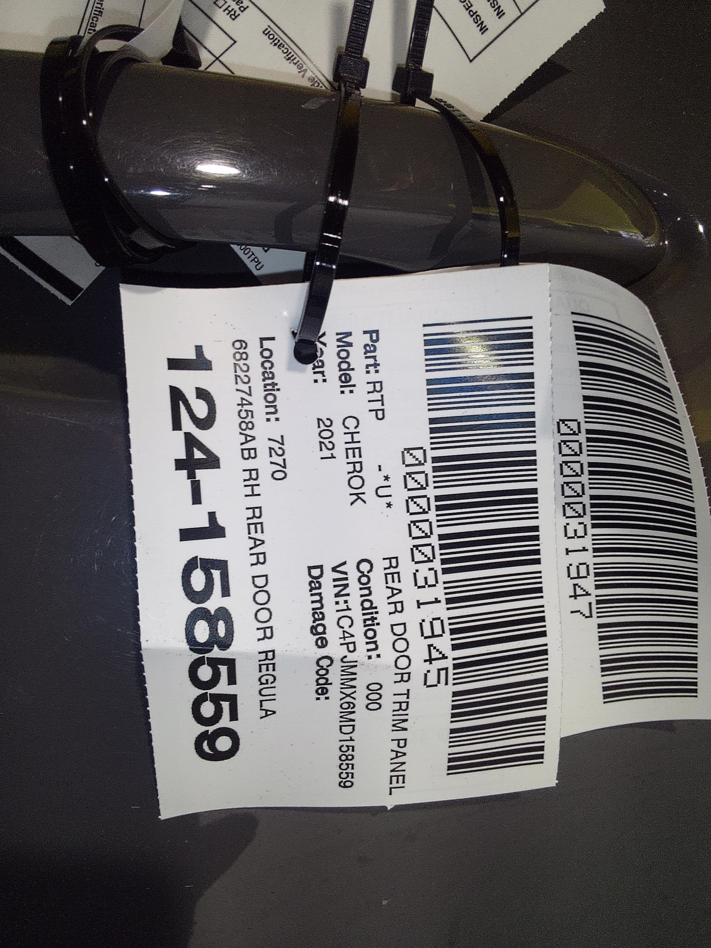 Rh Rear Door Regulator · 2