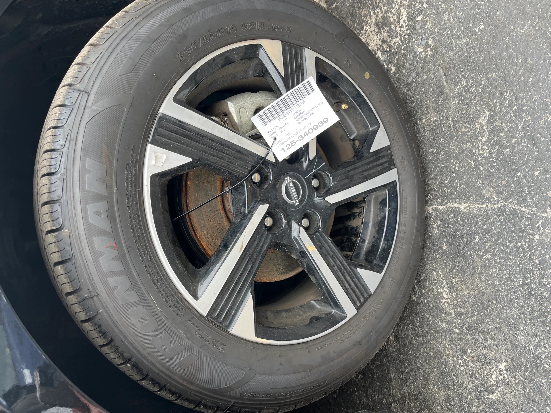 Wheel, Alloy 16 · 1