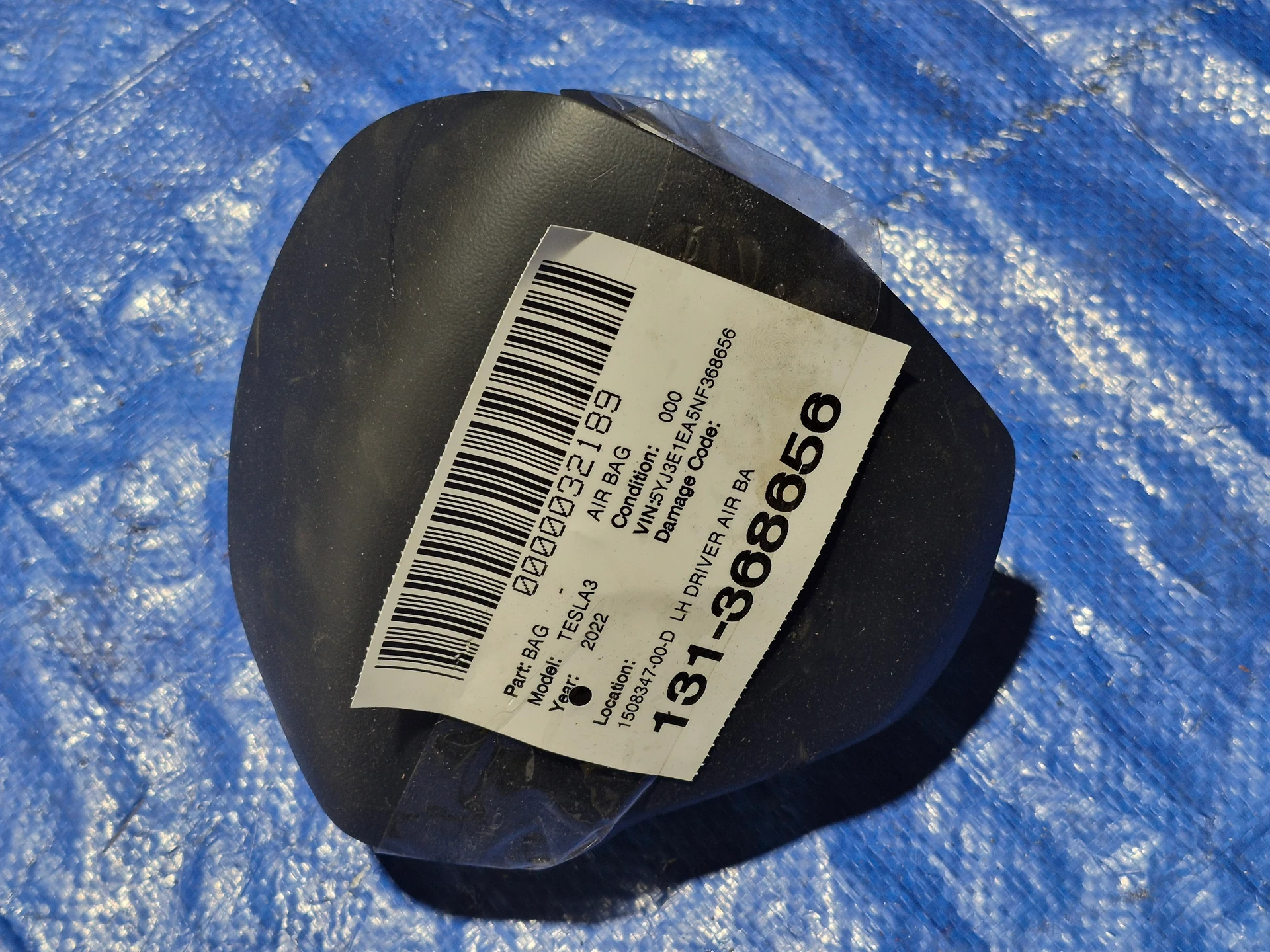 Lh Driver Air Bag Assy · 1