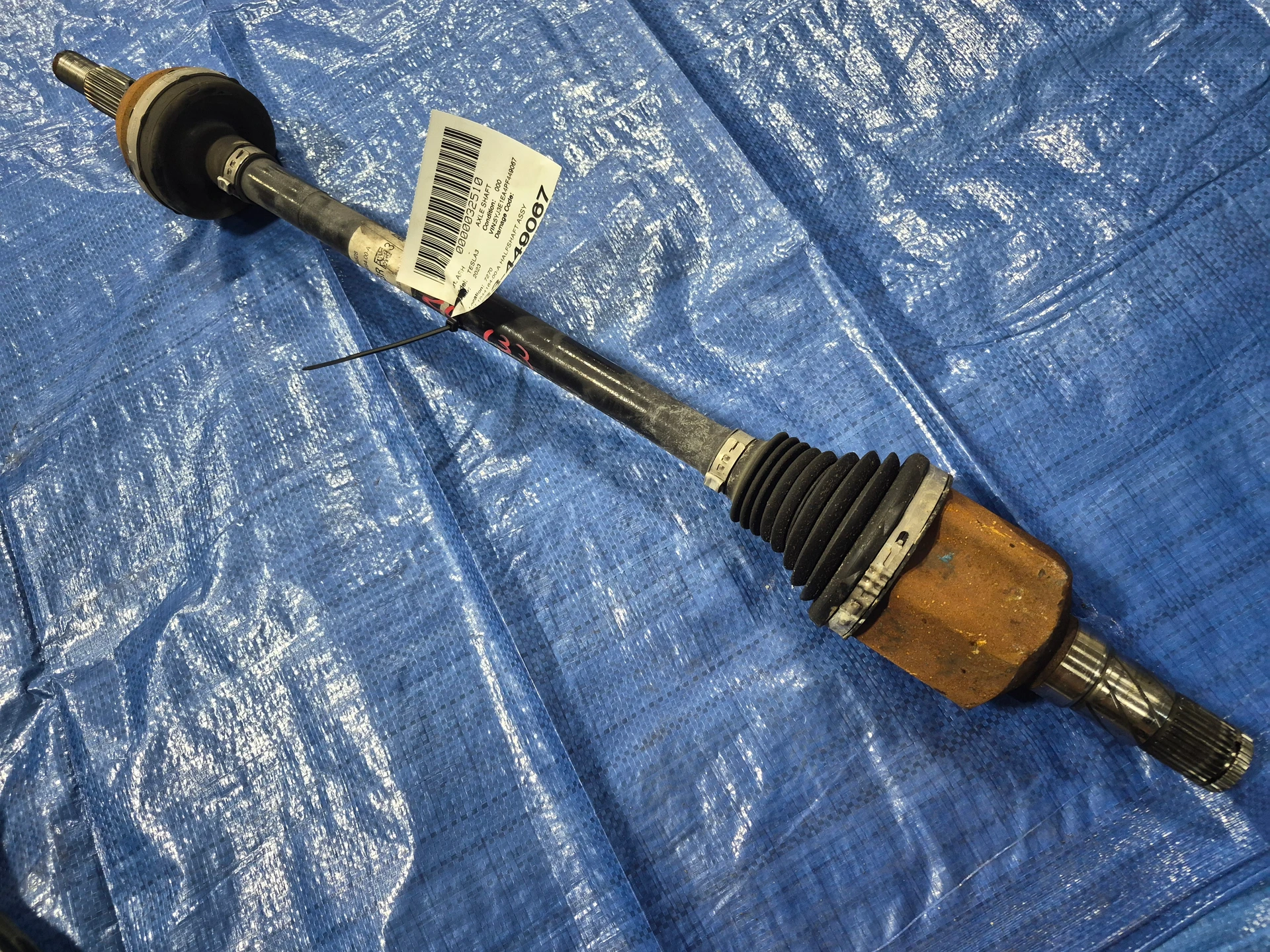 Lh Halfshaft Assy Rear · 2