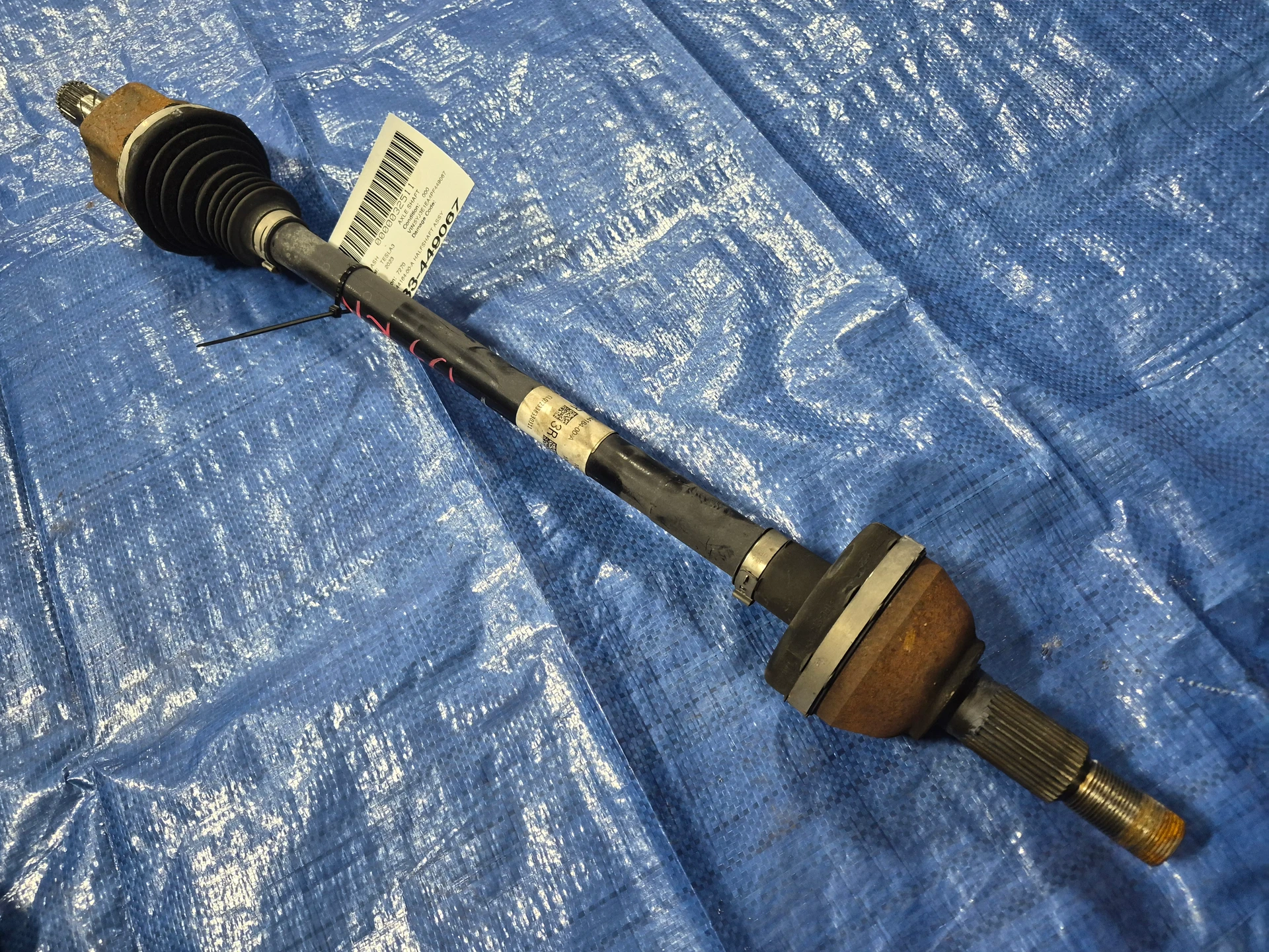 Rh Halfshaft Assy Rear · 2