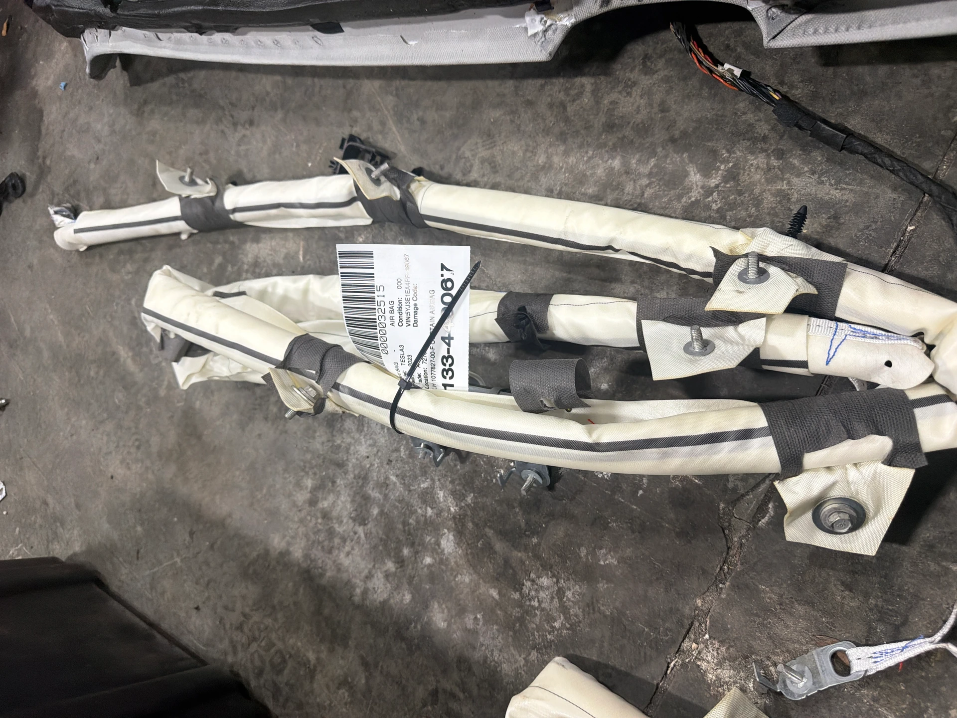 Lh Curtain Airbag · 1