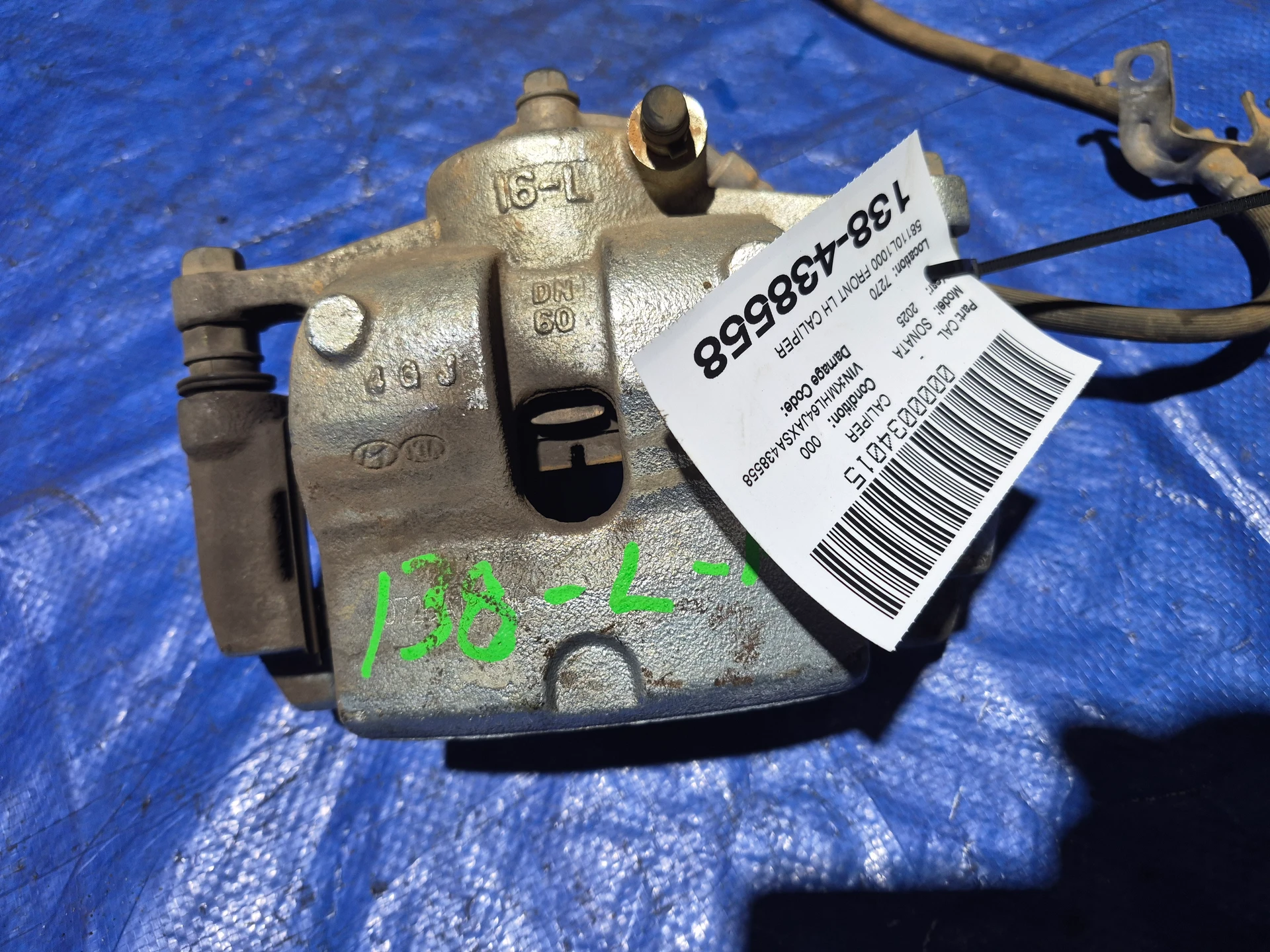 Front Lh Caliper · 1