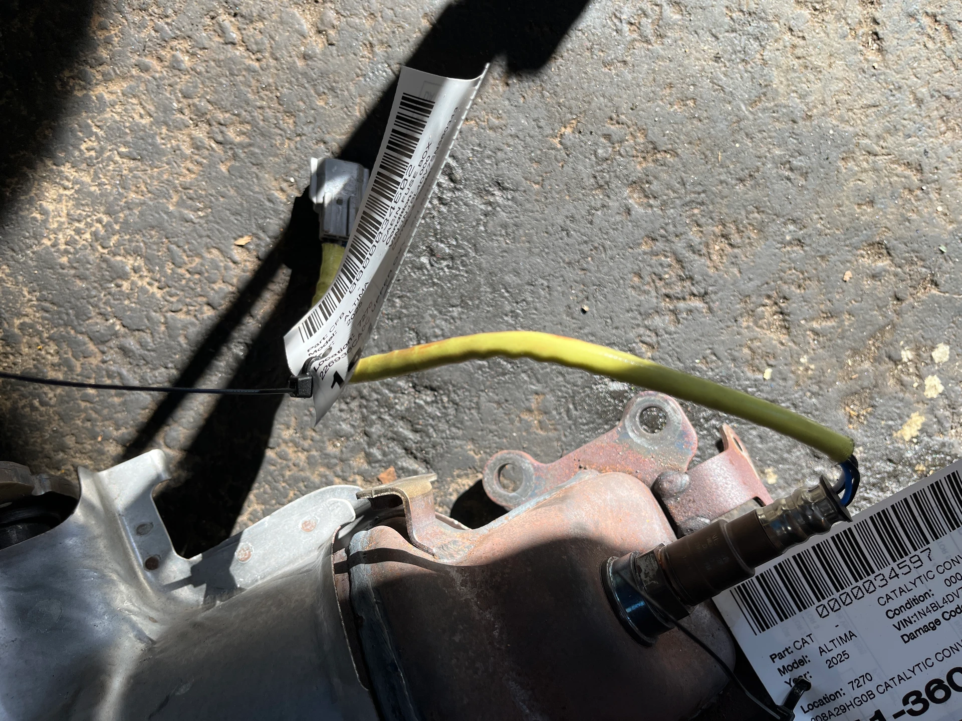 Upper Oxygen Sensor · 1