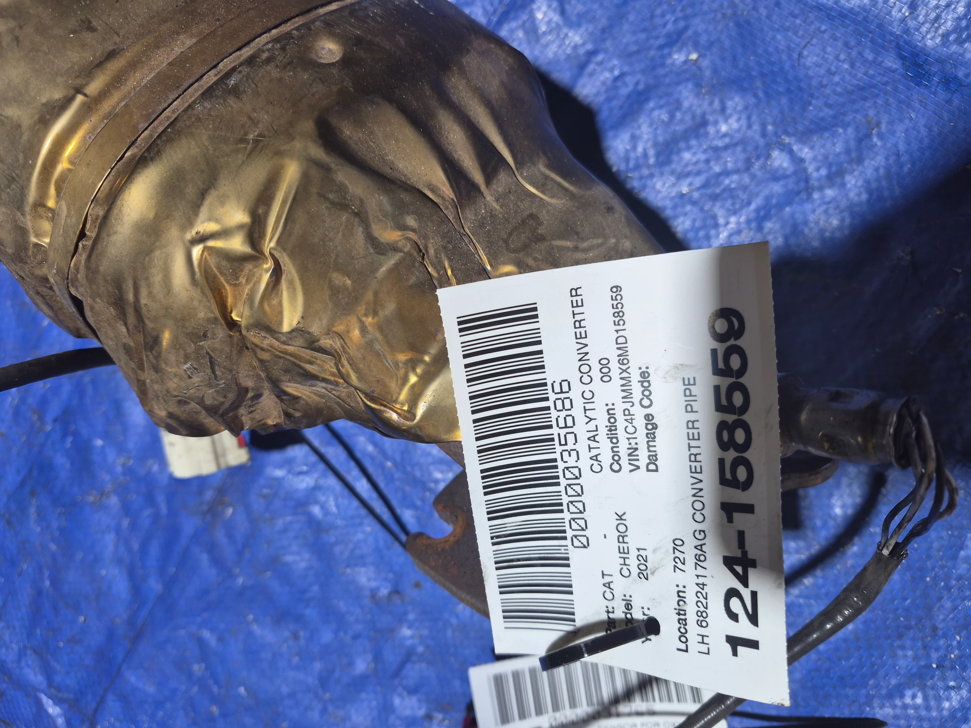 Lh Converter Pipe · 2