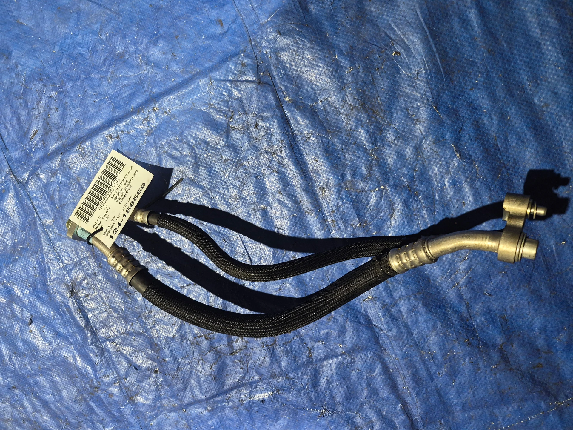A/c Suction Line · 1