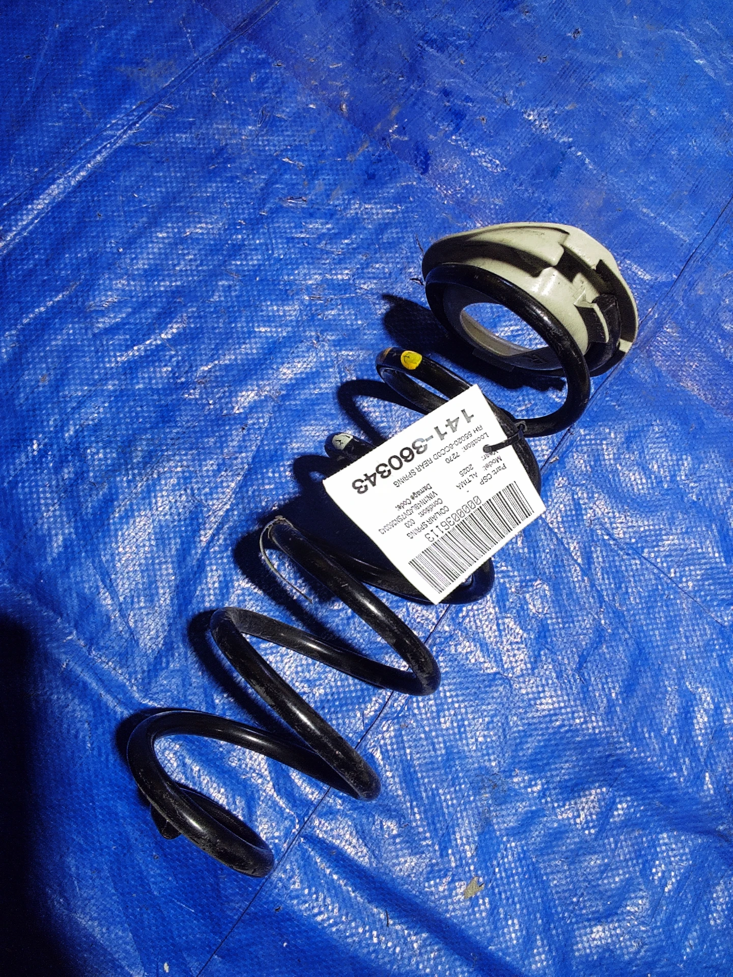 Rh Rear Spring · 1