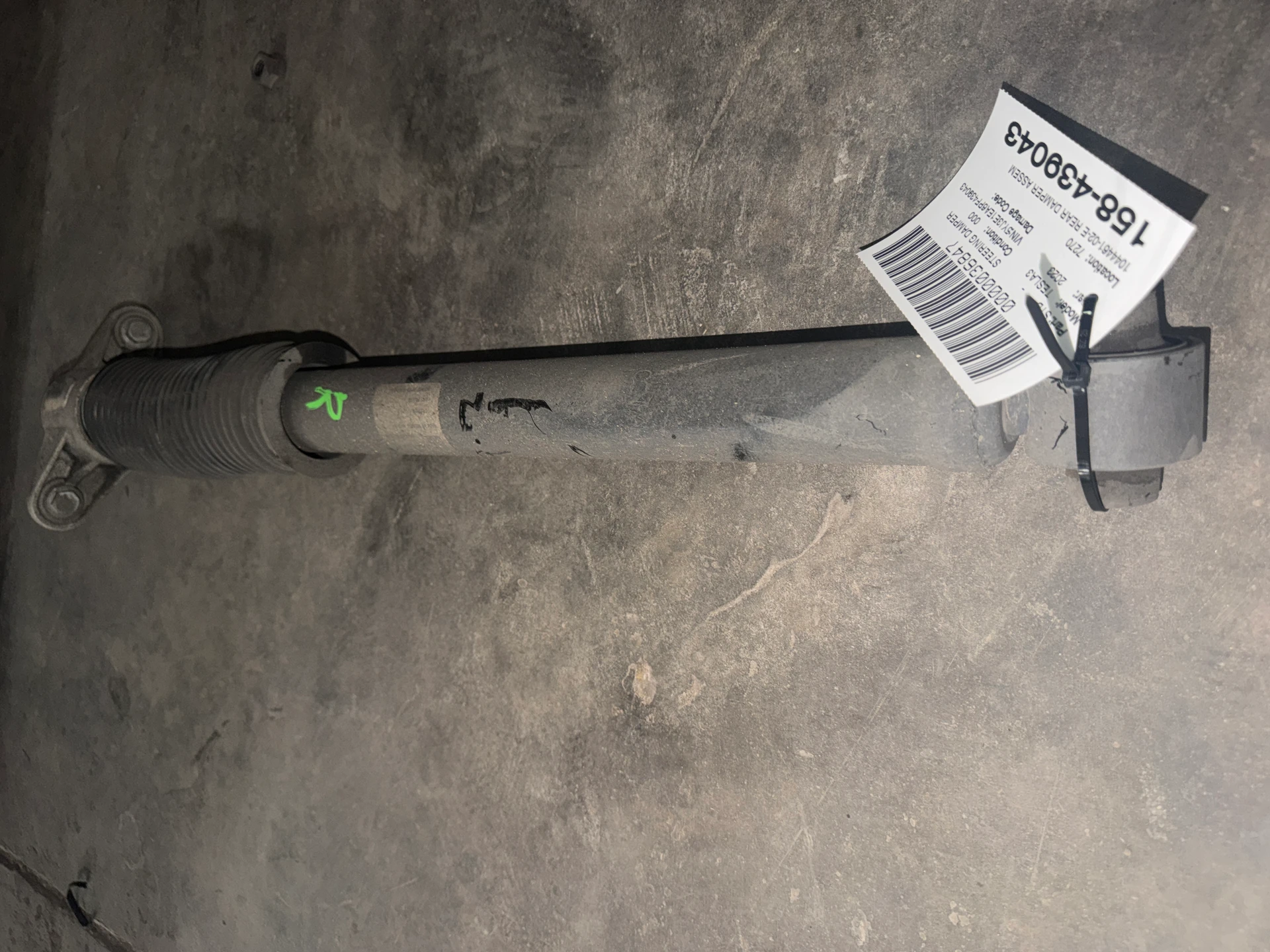 Rear Damper Assembly-rear Wheel Drive · 1