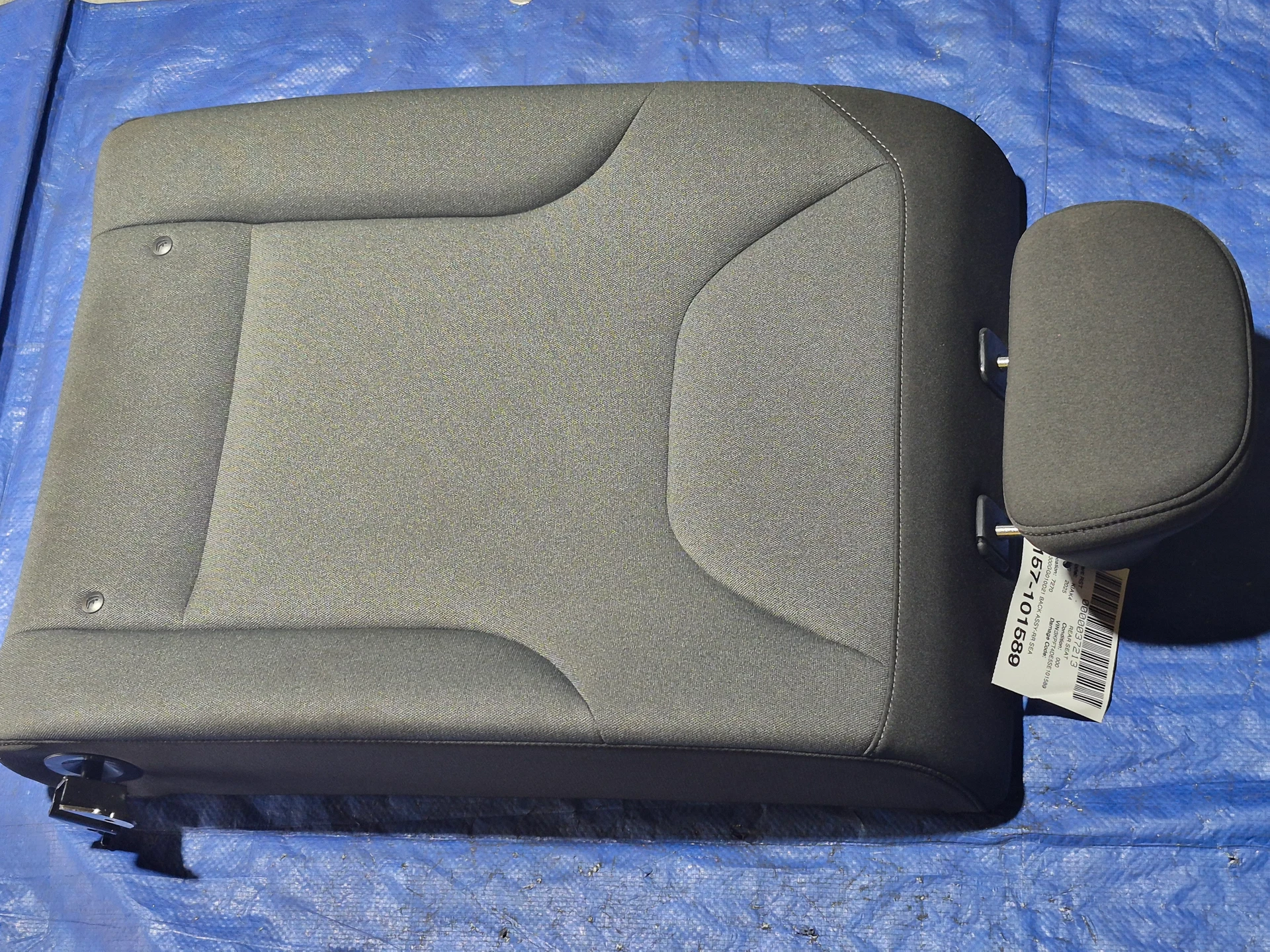 Back Assy-rr Seat · 1