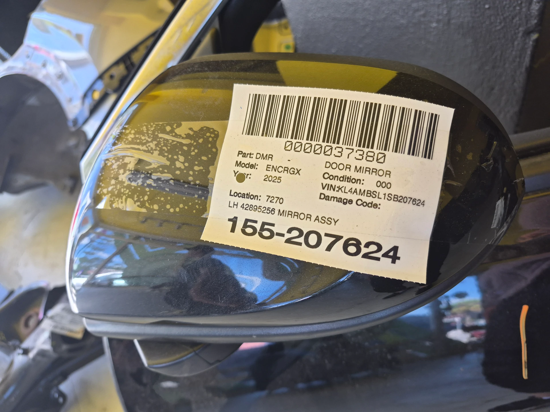 Lh Mirror Assy · 1