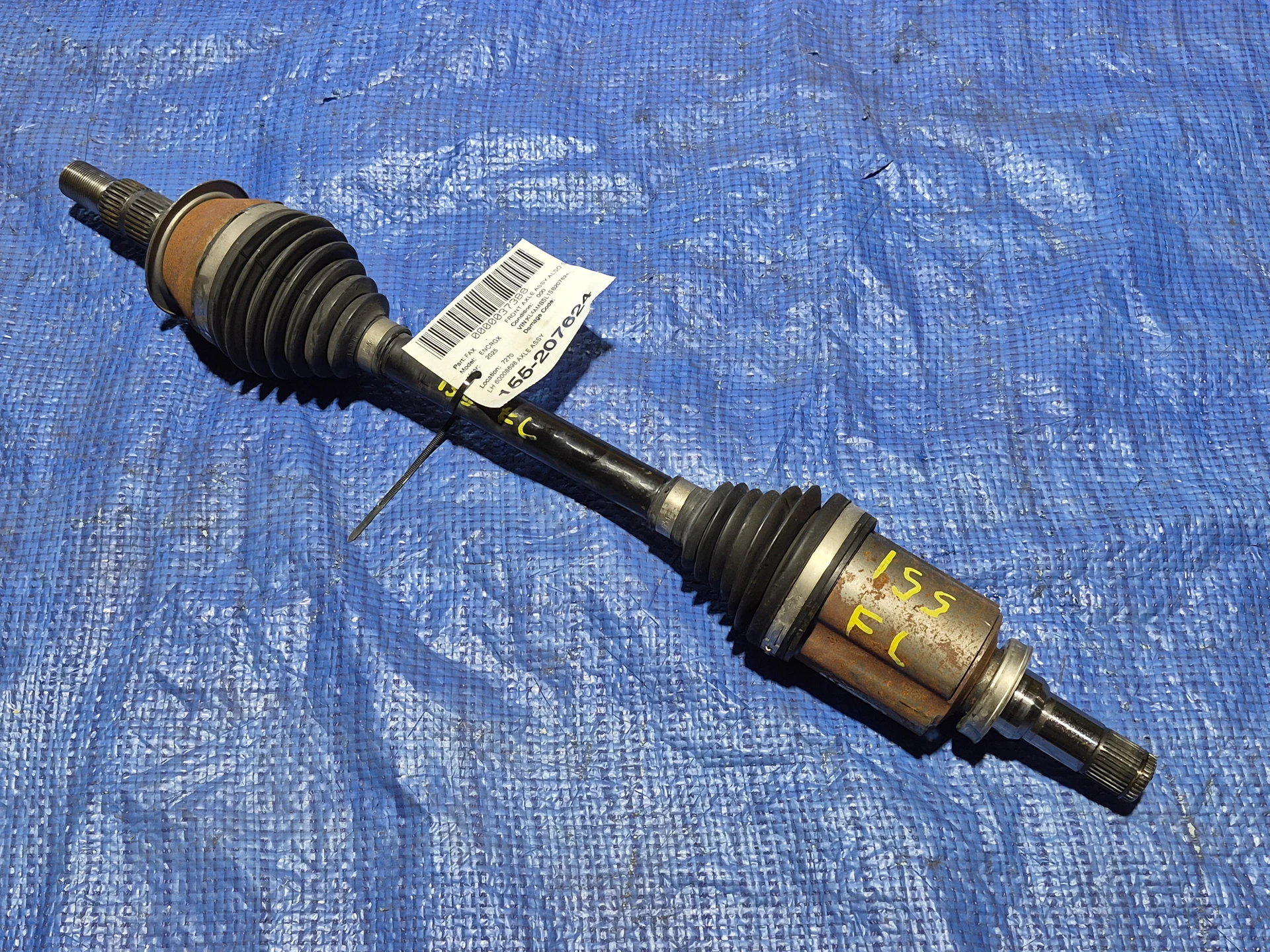 Lh Axle Assy · 1