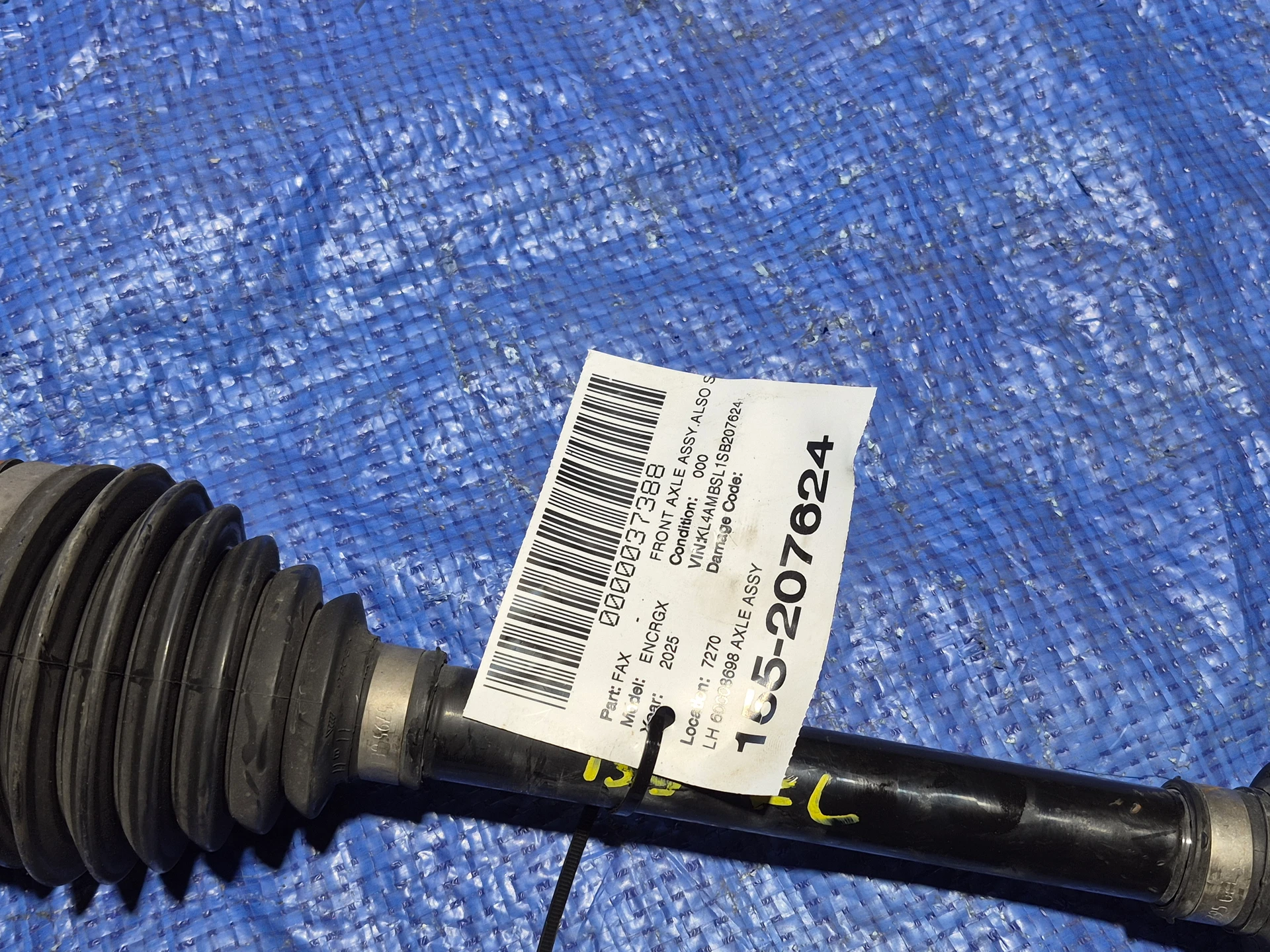 Lh Axle Assy · 2