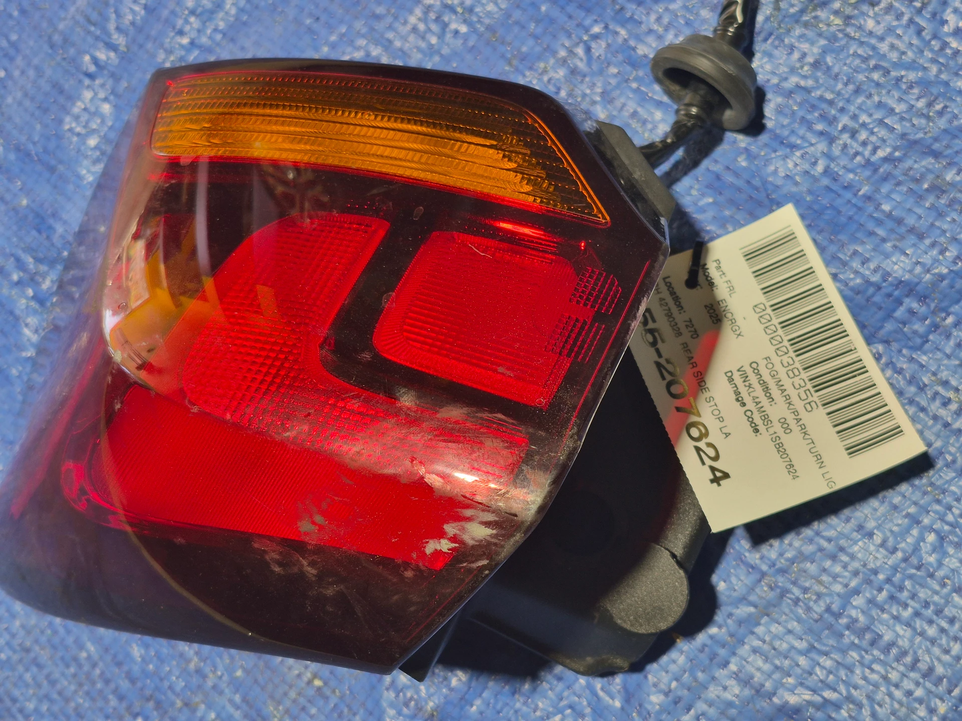 Rh Rear Side Stop Lamp · 2
