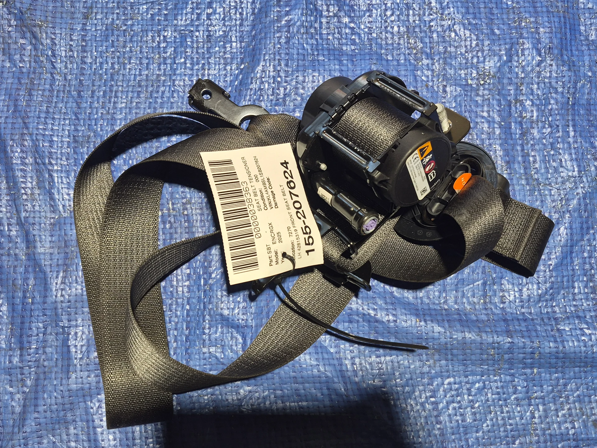 Lh Front Seat Belt · 1