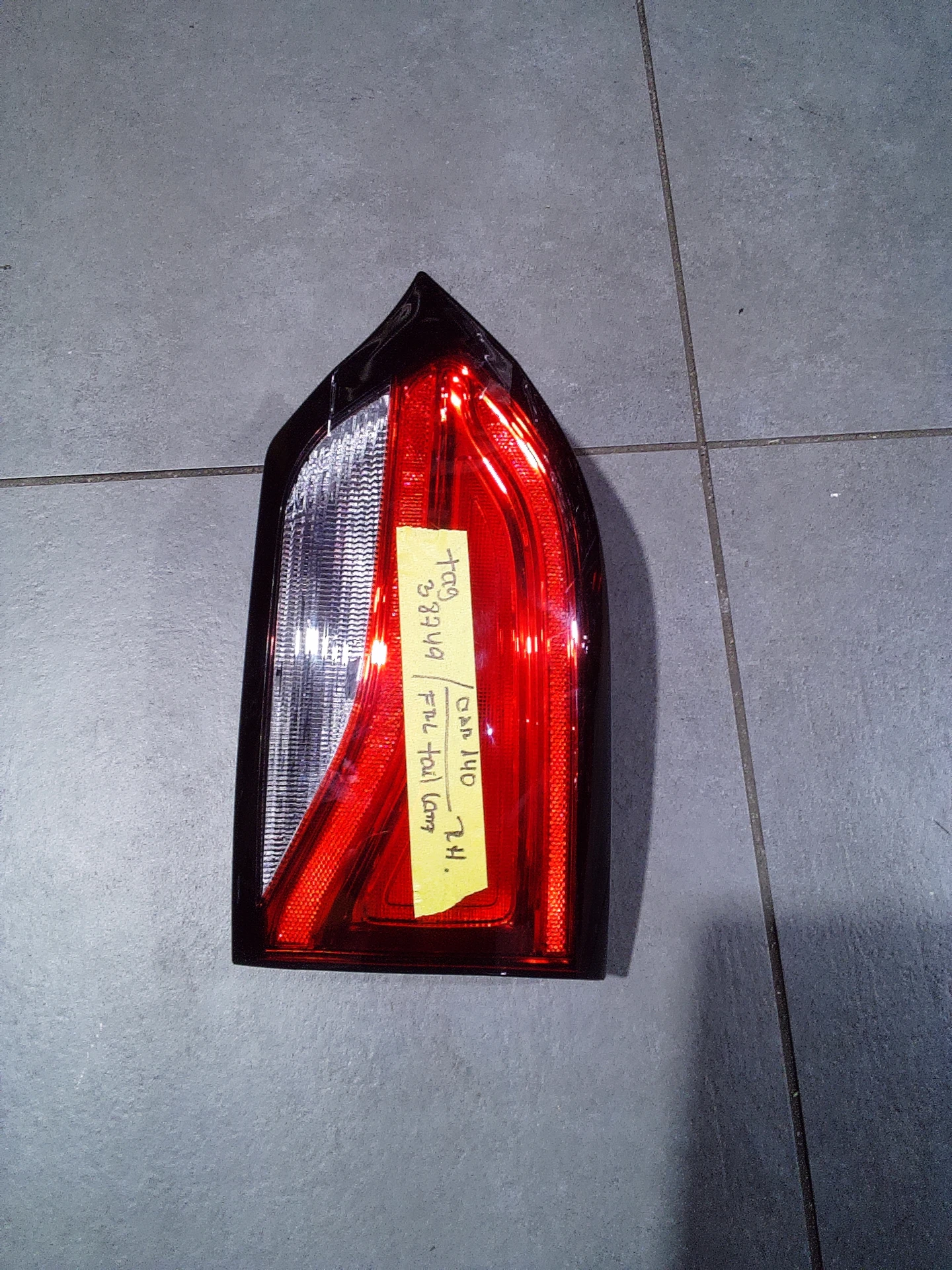 Rh Tail Lamp · 1