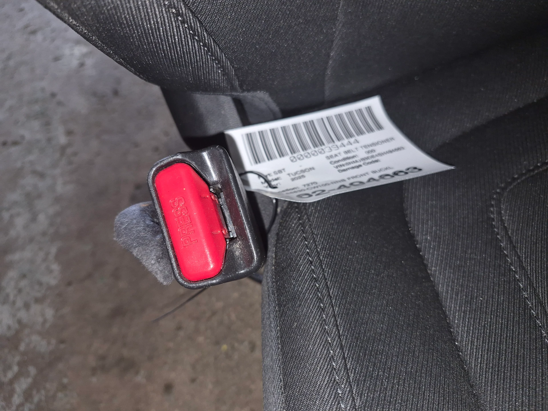 Lh Front Buckle · 2