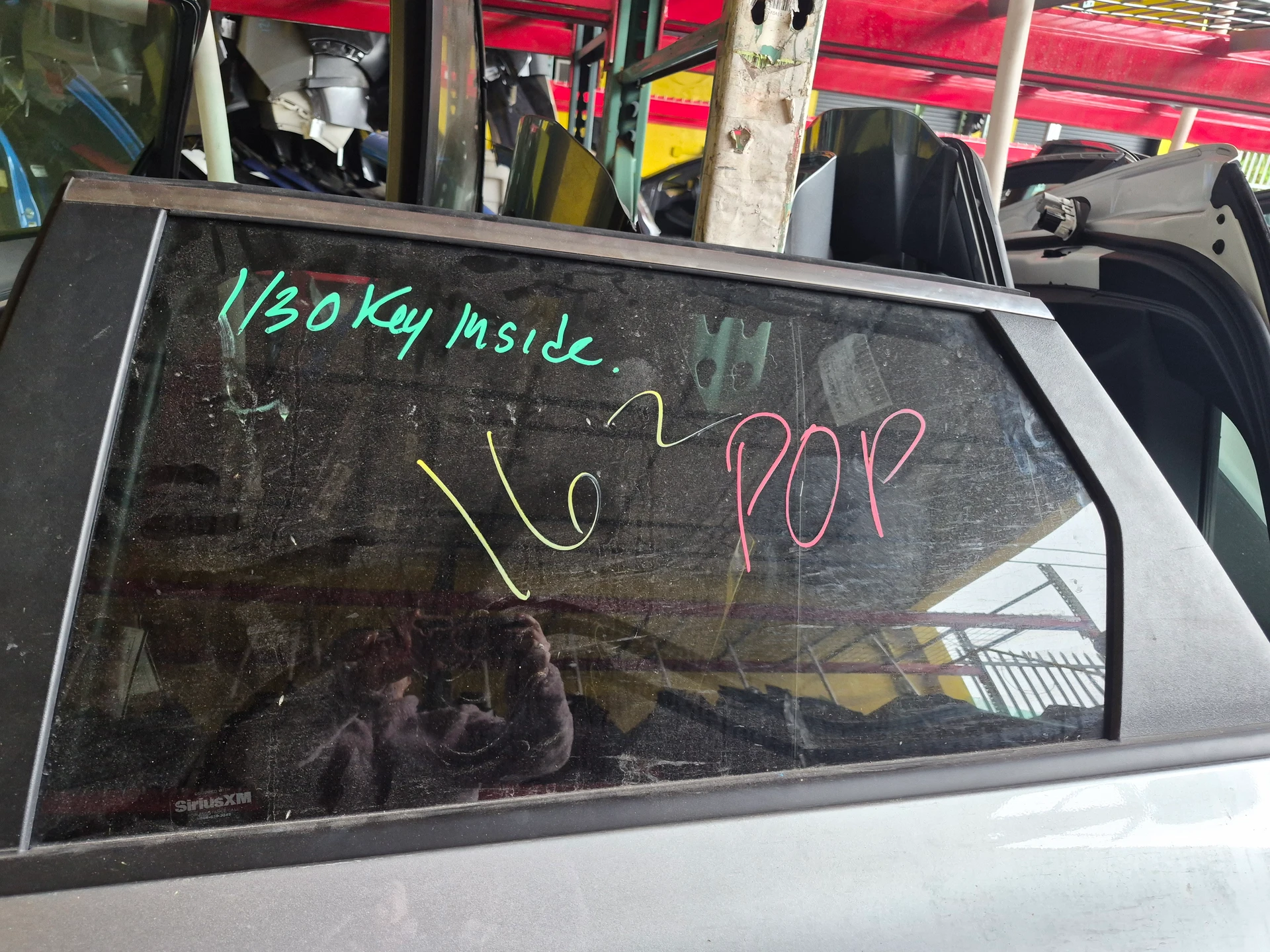 Lh Rear Door Glass · 1