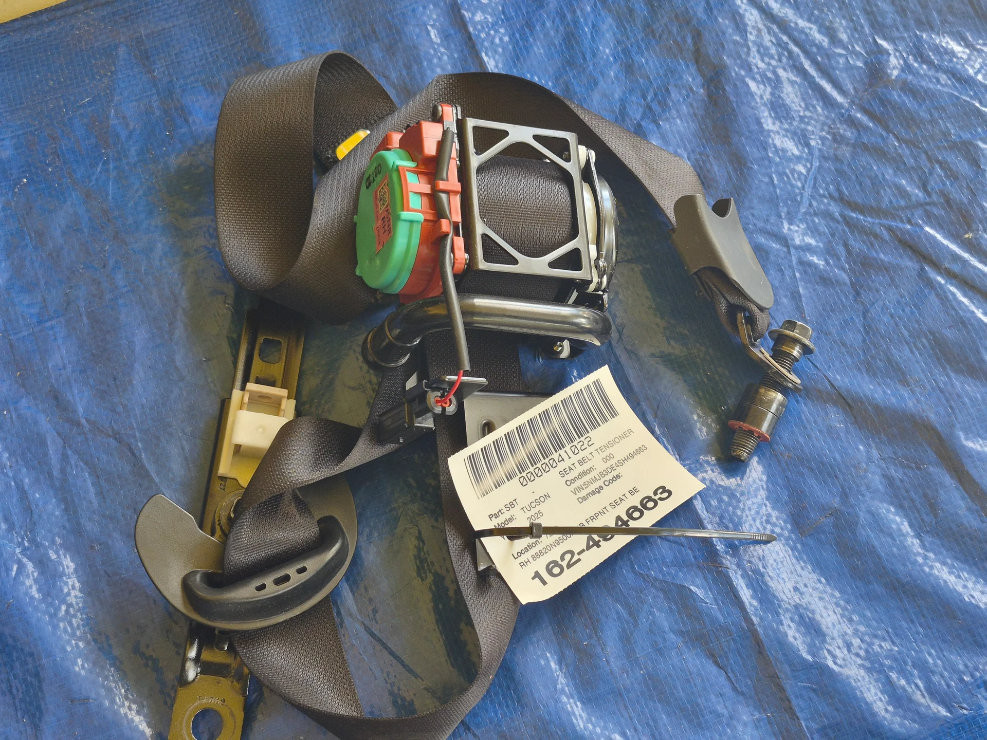 Rh Frpnt Seat Belt · 1