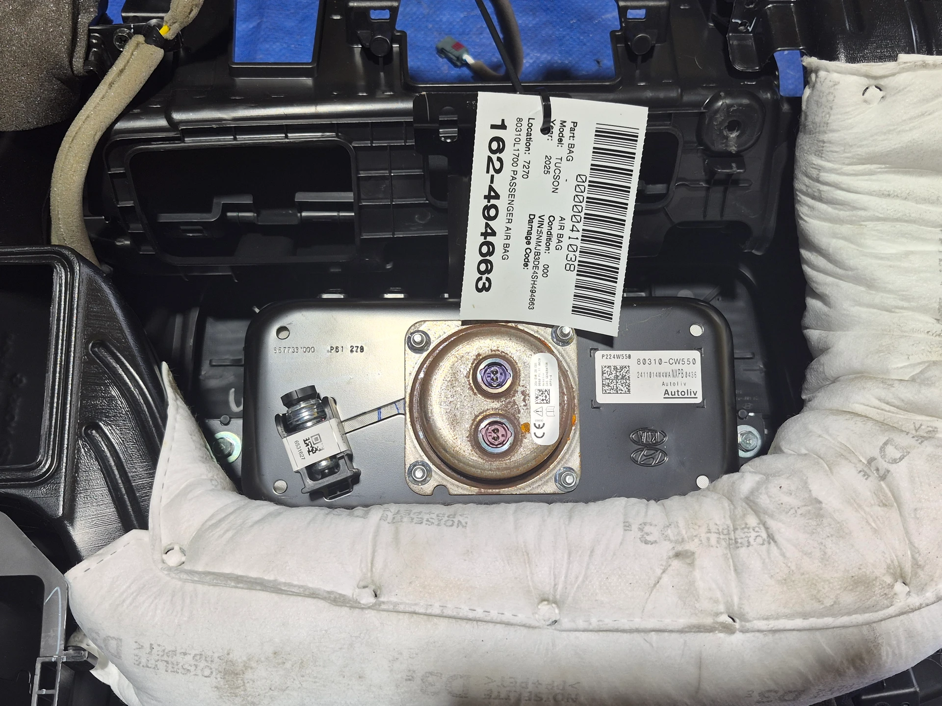 Passenger Air Bag · 1