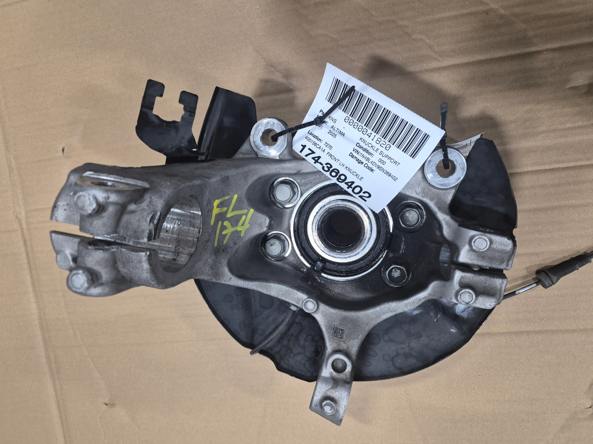 Front Lh Knuckle · 1