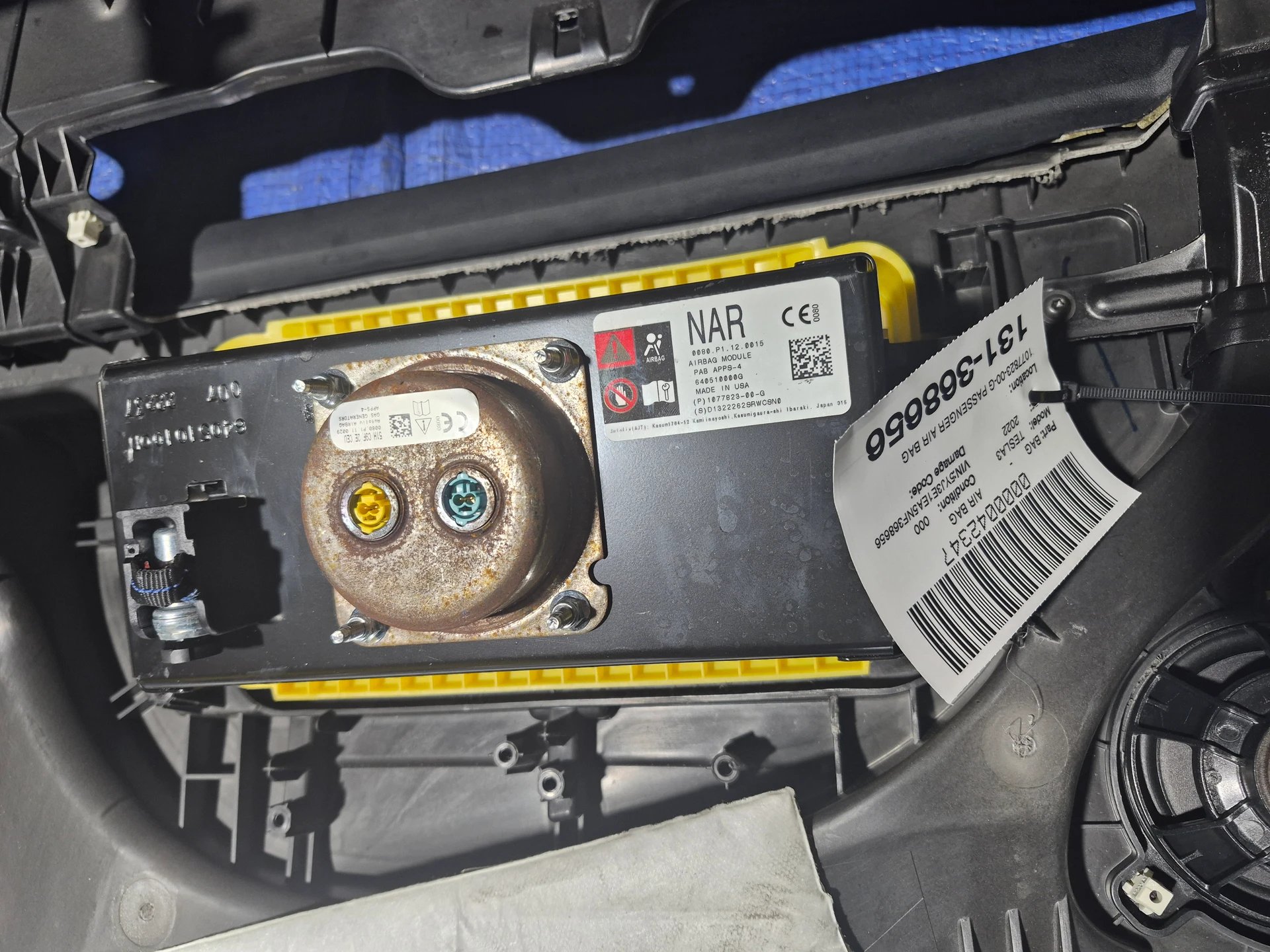 Passenger Air Bag · 1