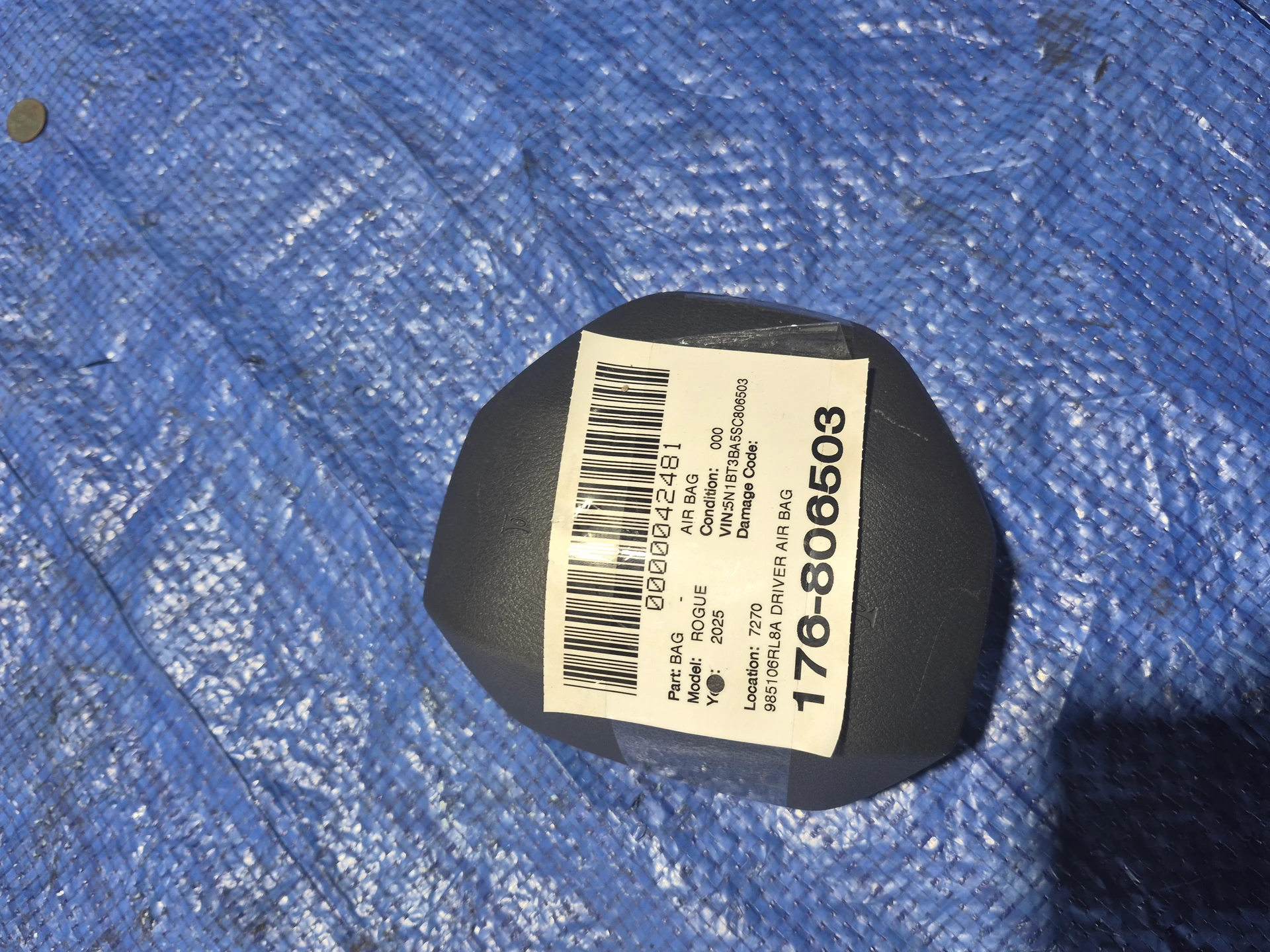 Driver Air Bag · 1