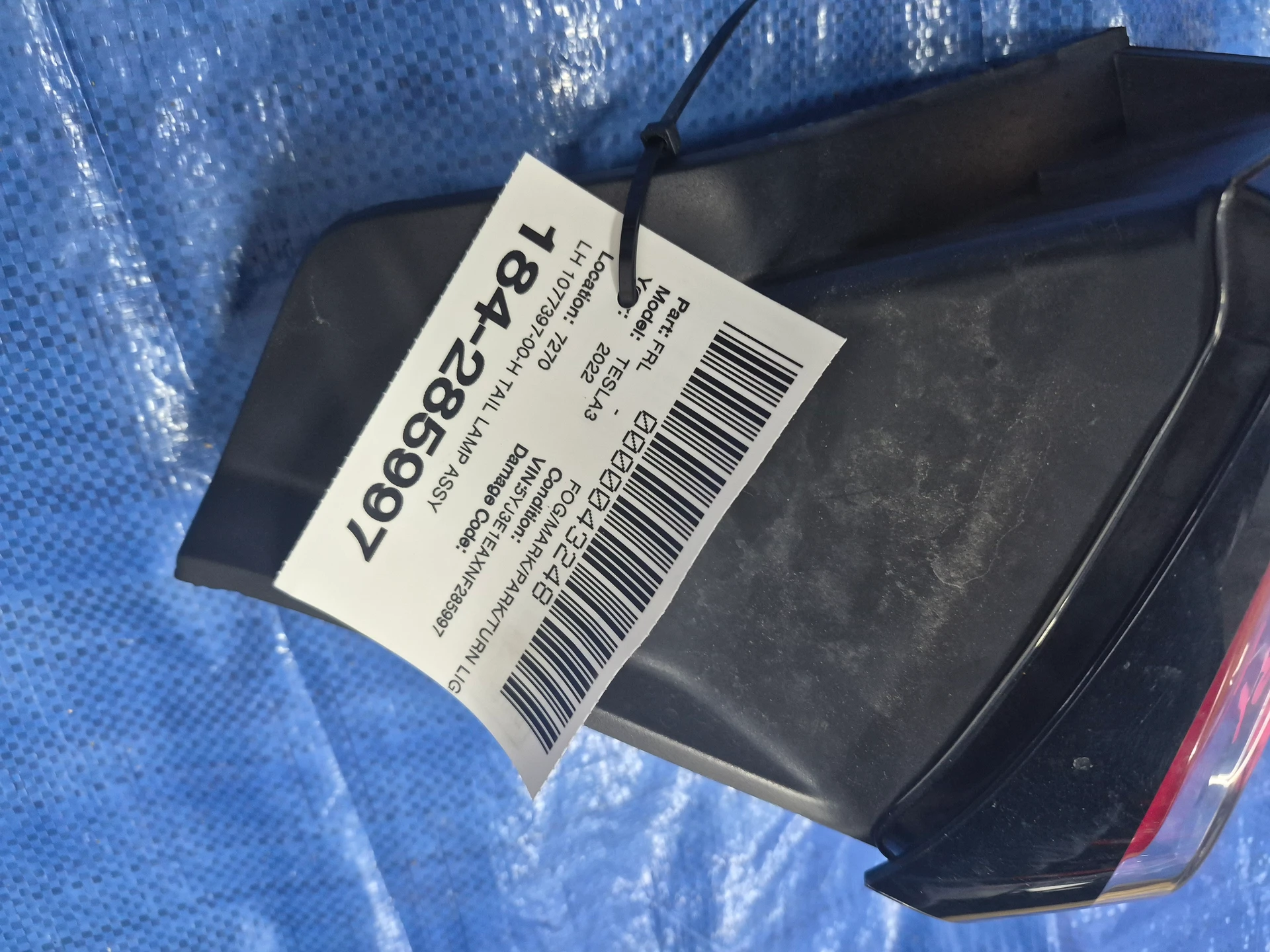 Lh Tail Lamp Assy · 2
