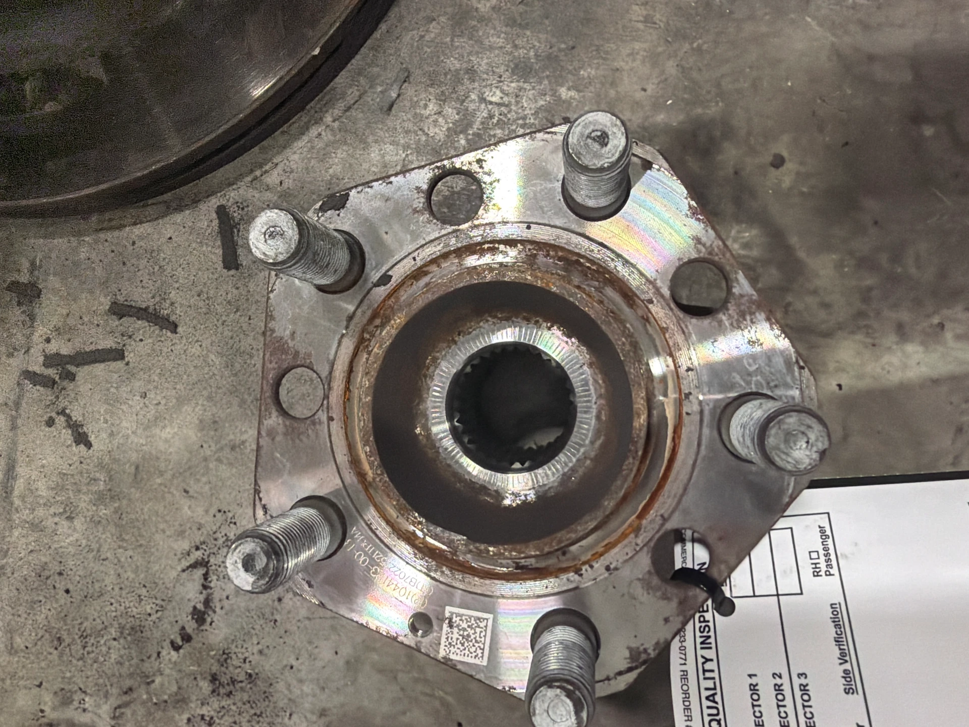 Hub 142mm Flange · 1