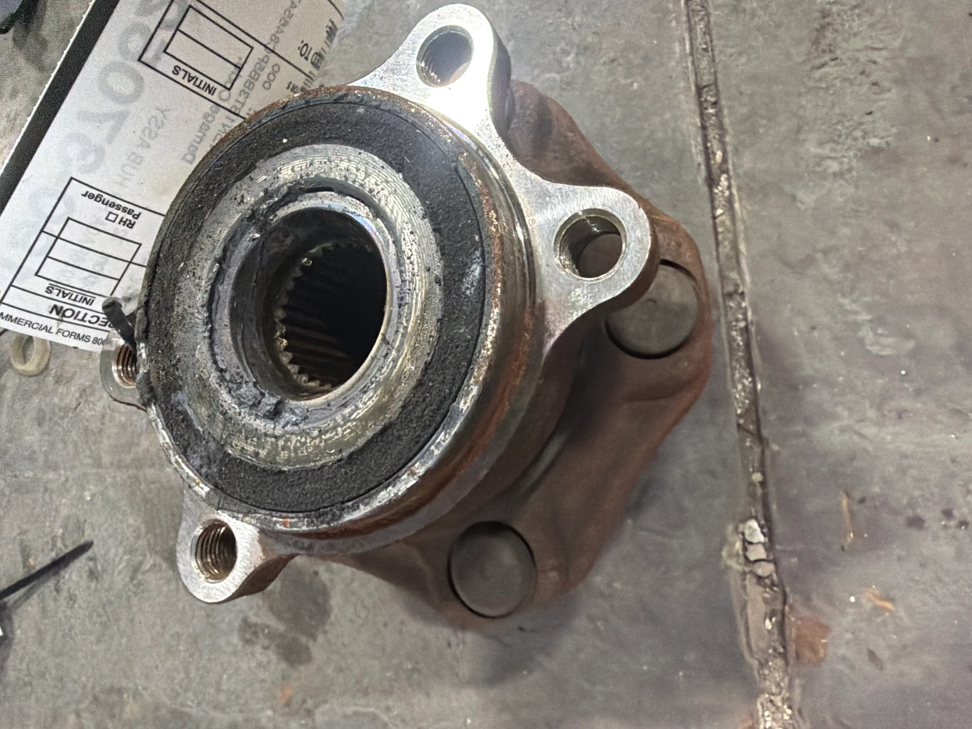 Rh Hub Assy · 1