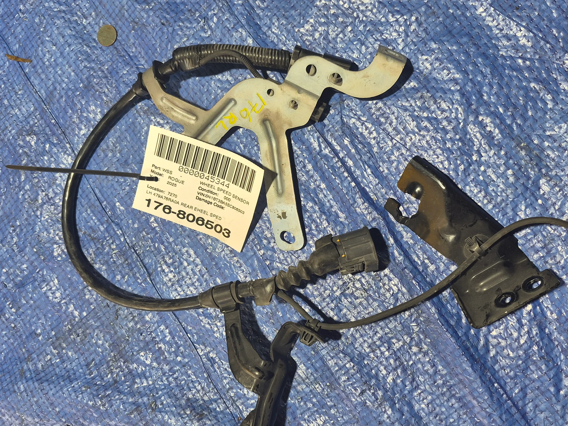 Lh Rear Eheel Sped Sensor · 1