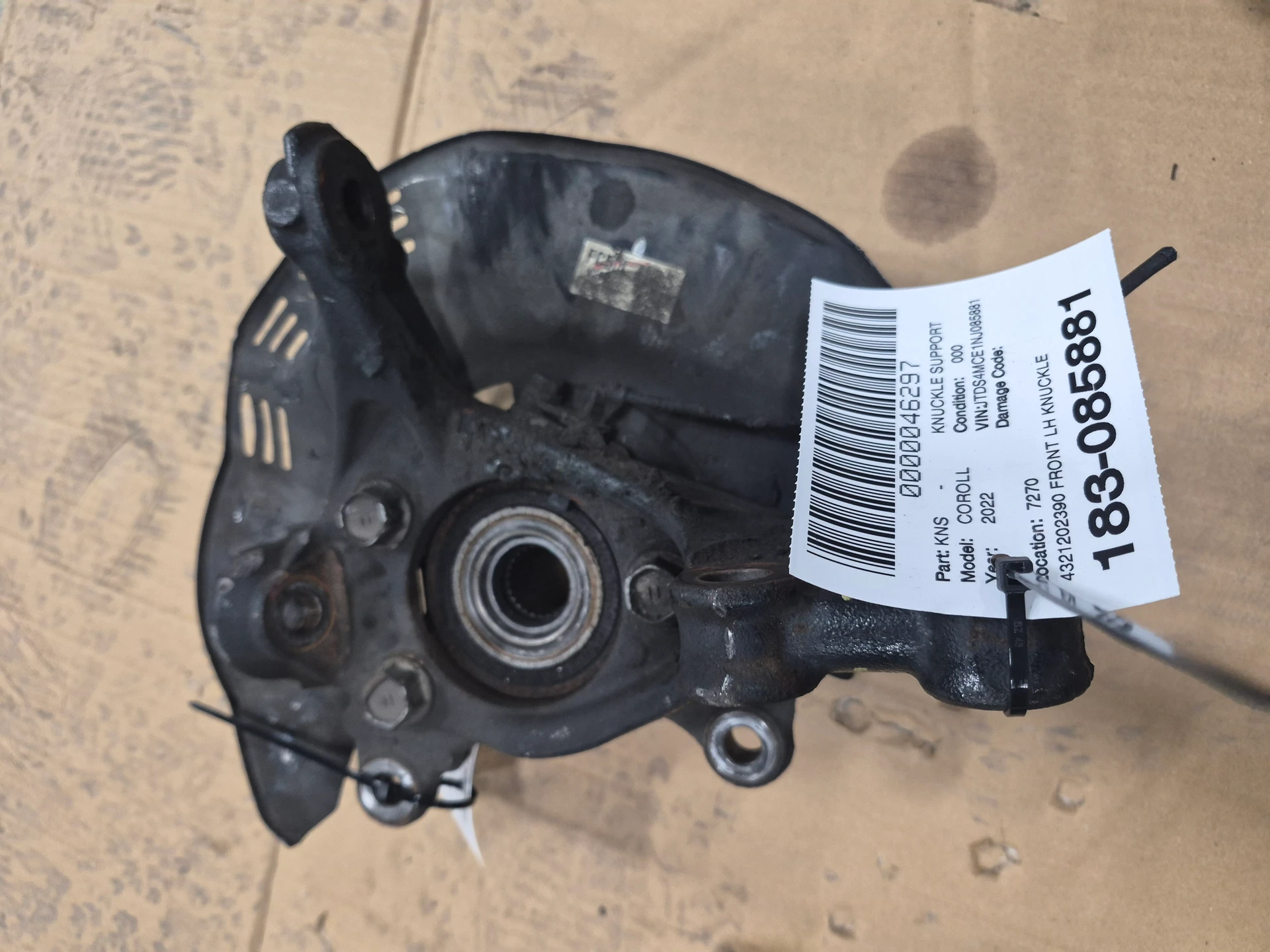 Front Lh Knuckle · 1
