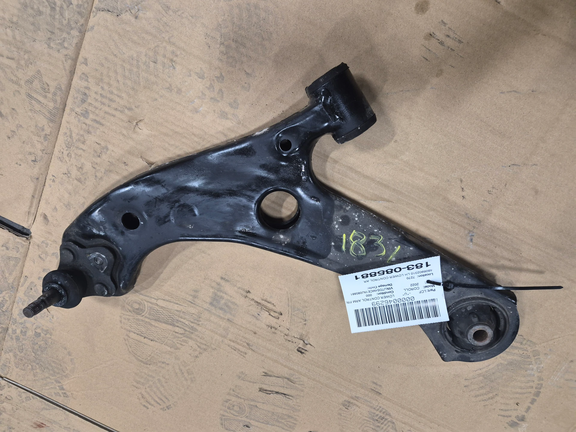 Lh Lower Control Arm · 1