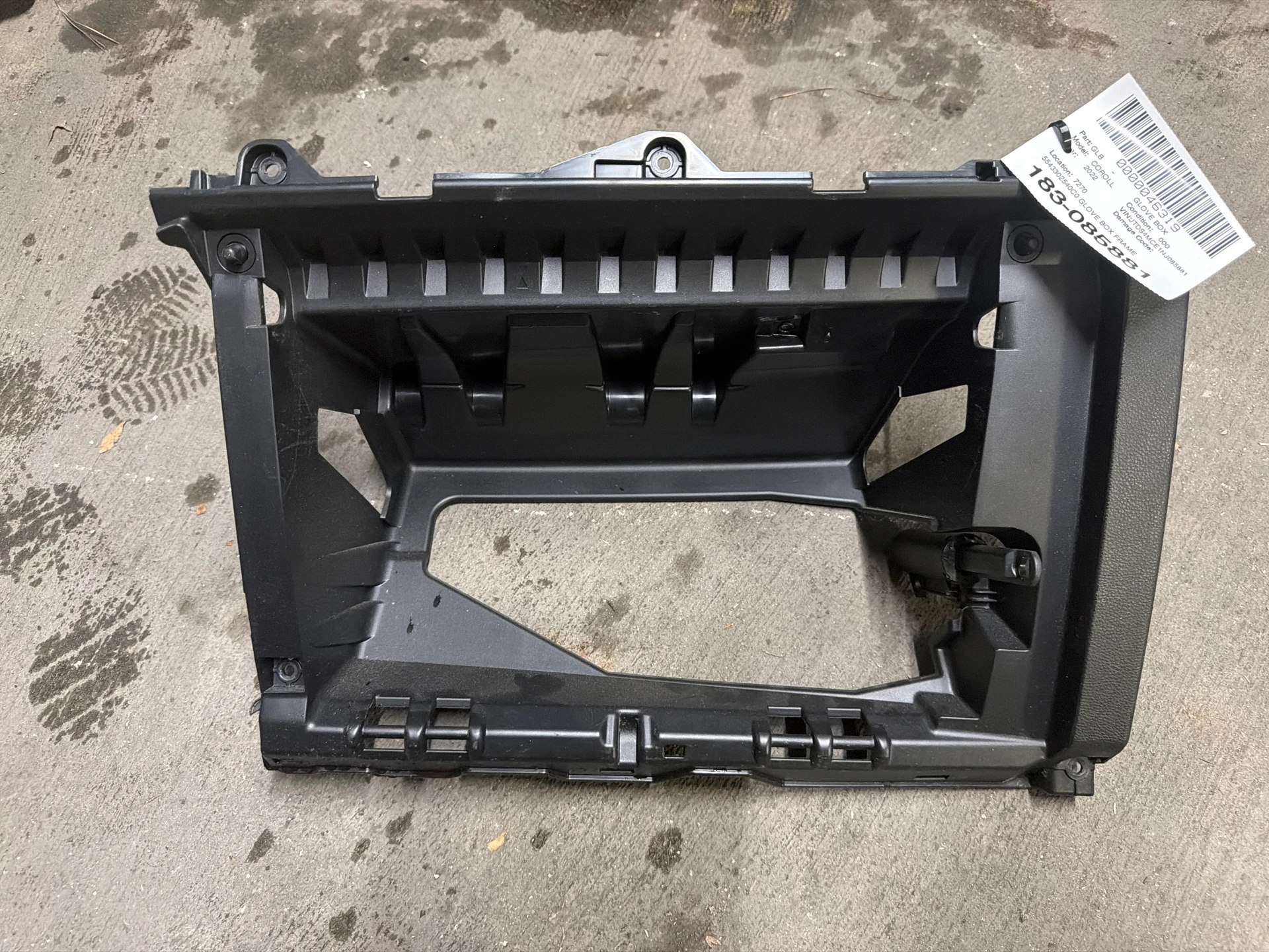 Glove Box Frame · 1