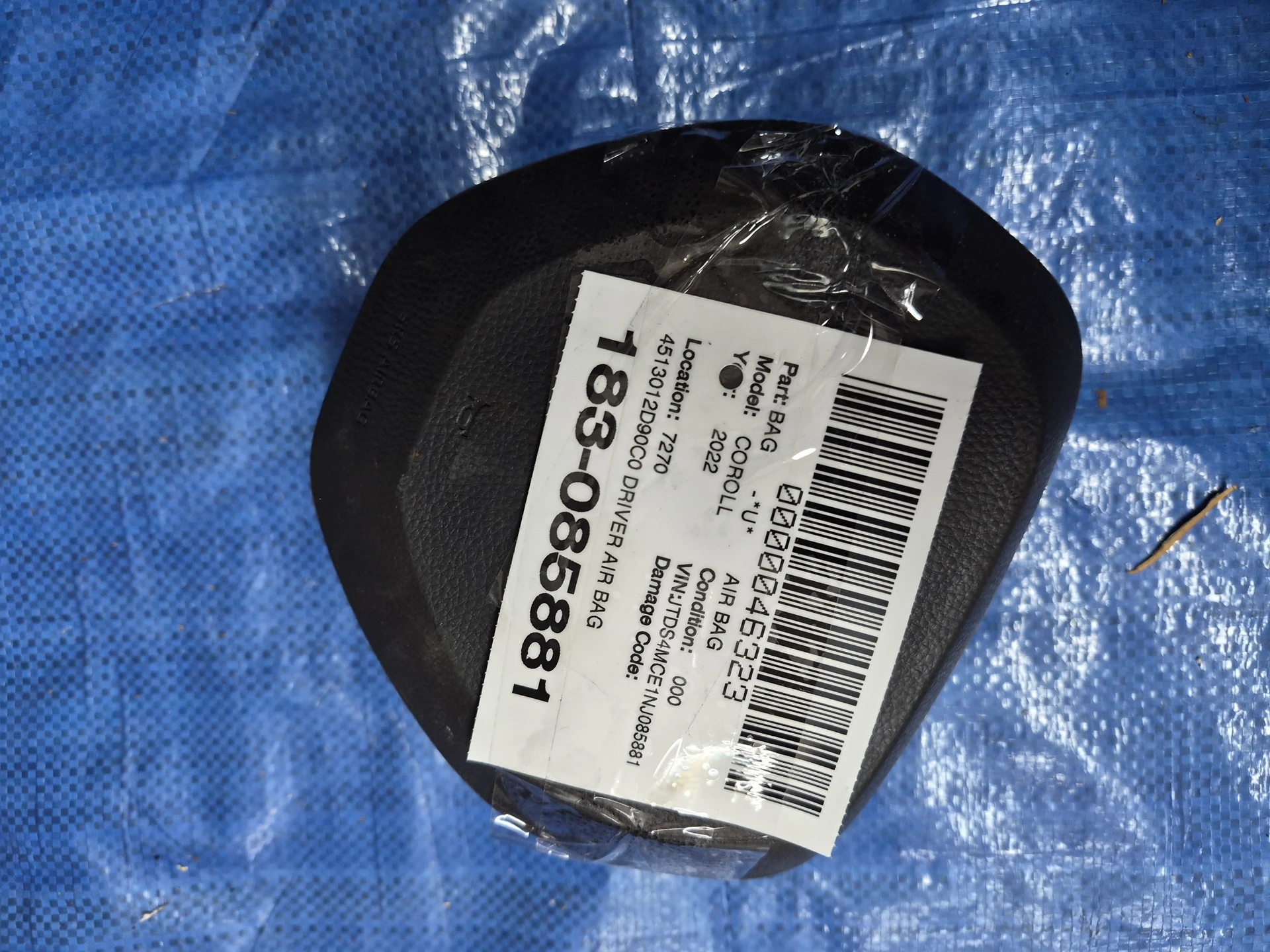 Driver Air Bag · 1