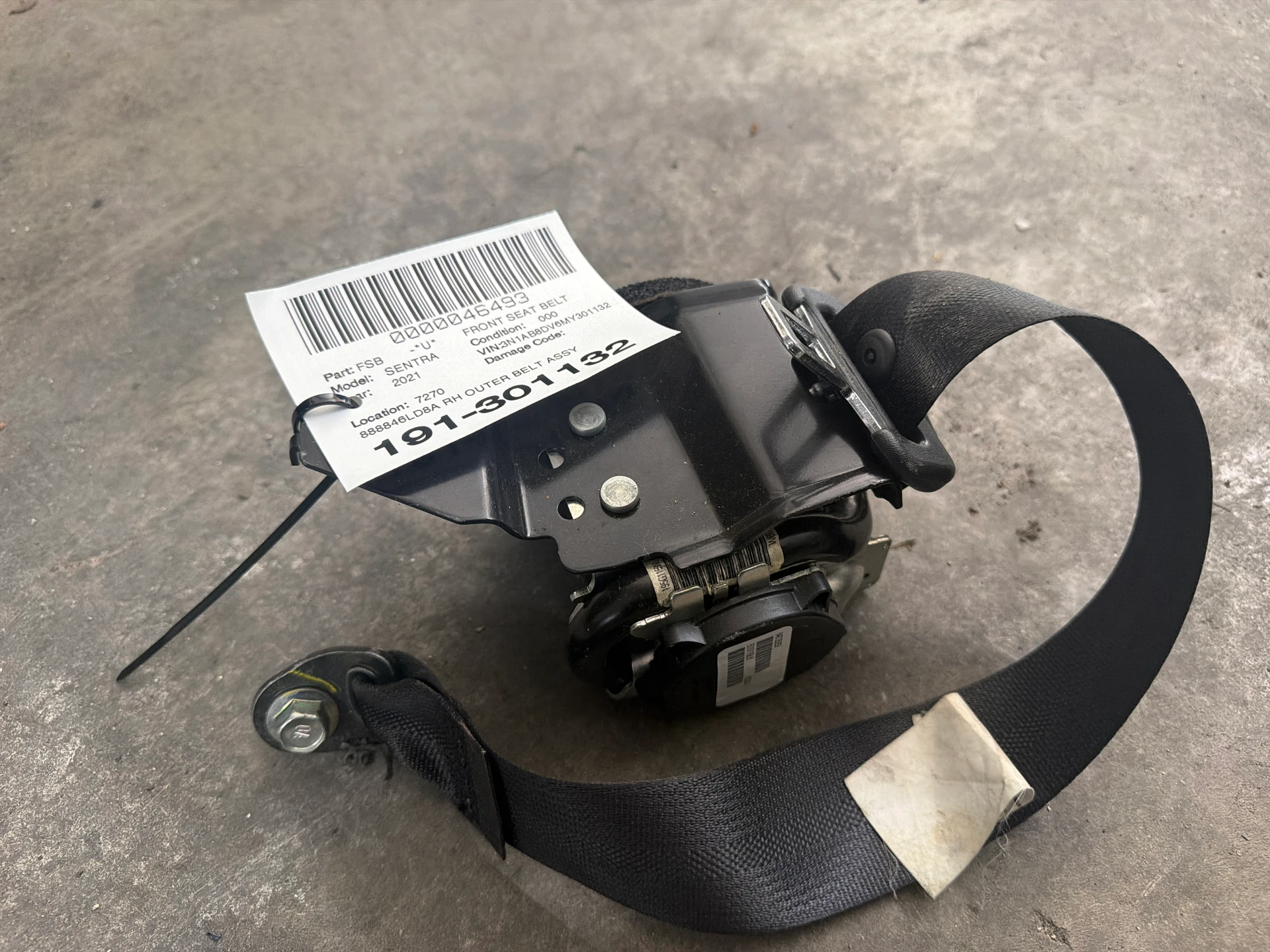 Rh Outer Belt Assy · 1