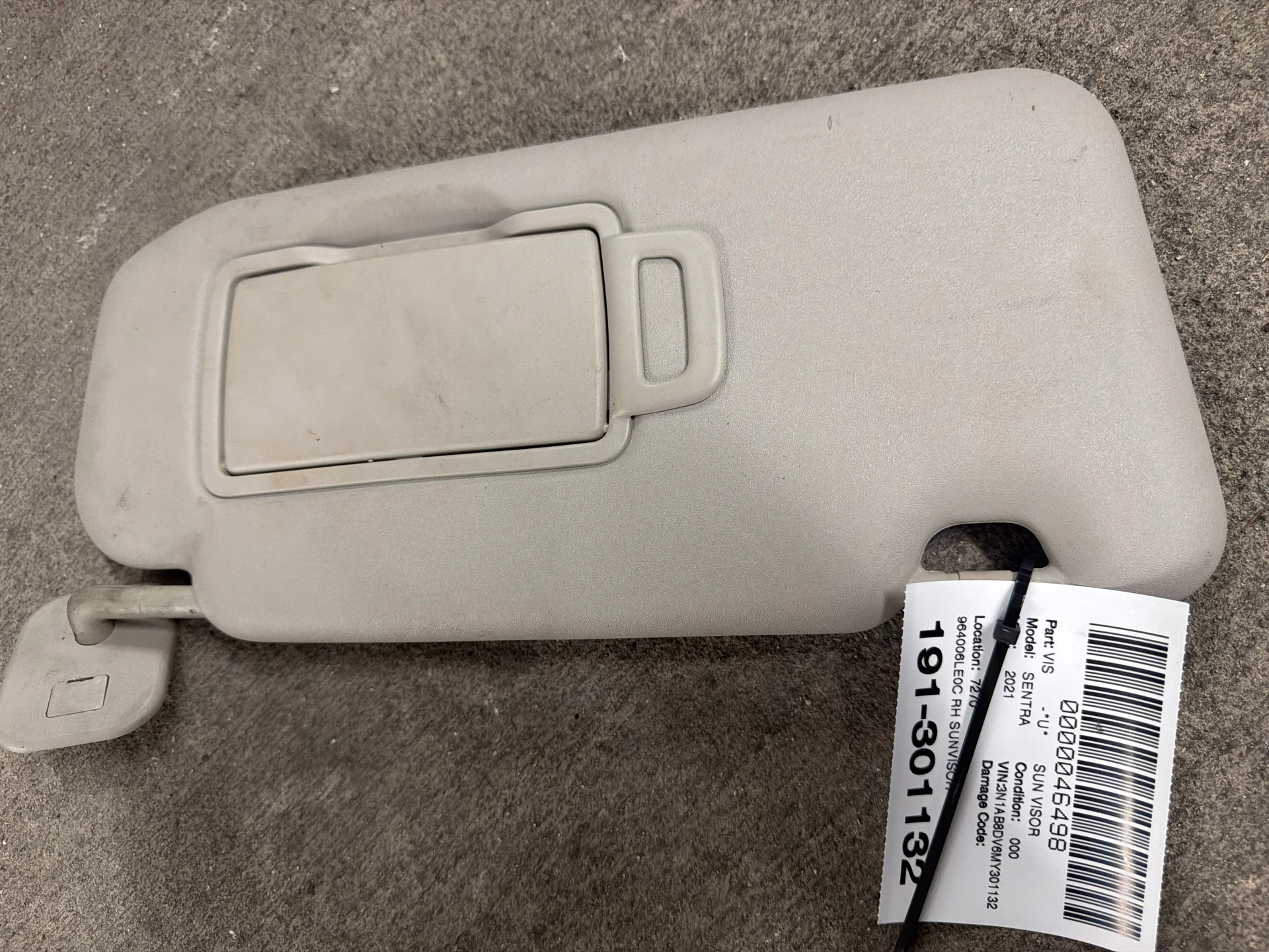 Rh Sunvisor · 1