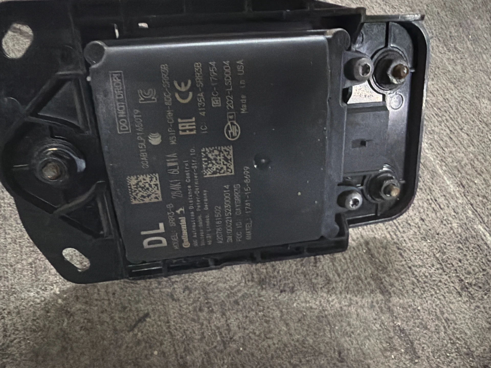 Lh Blind Spot Radar · 1