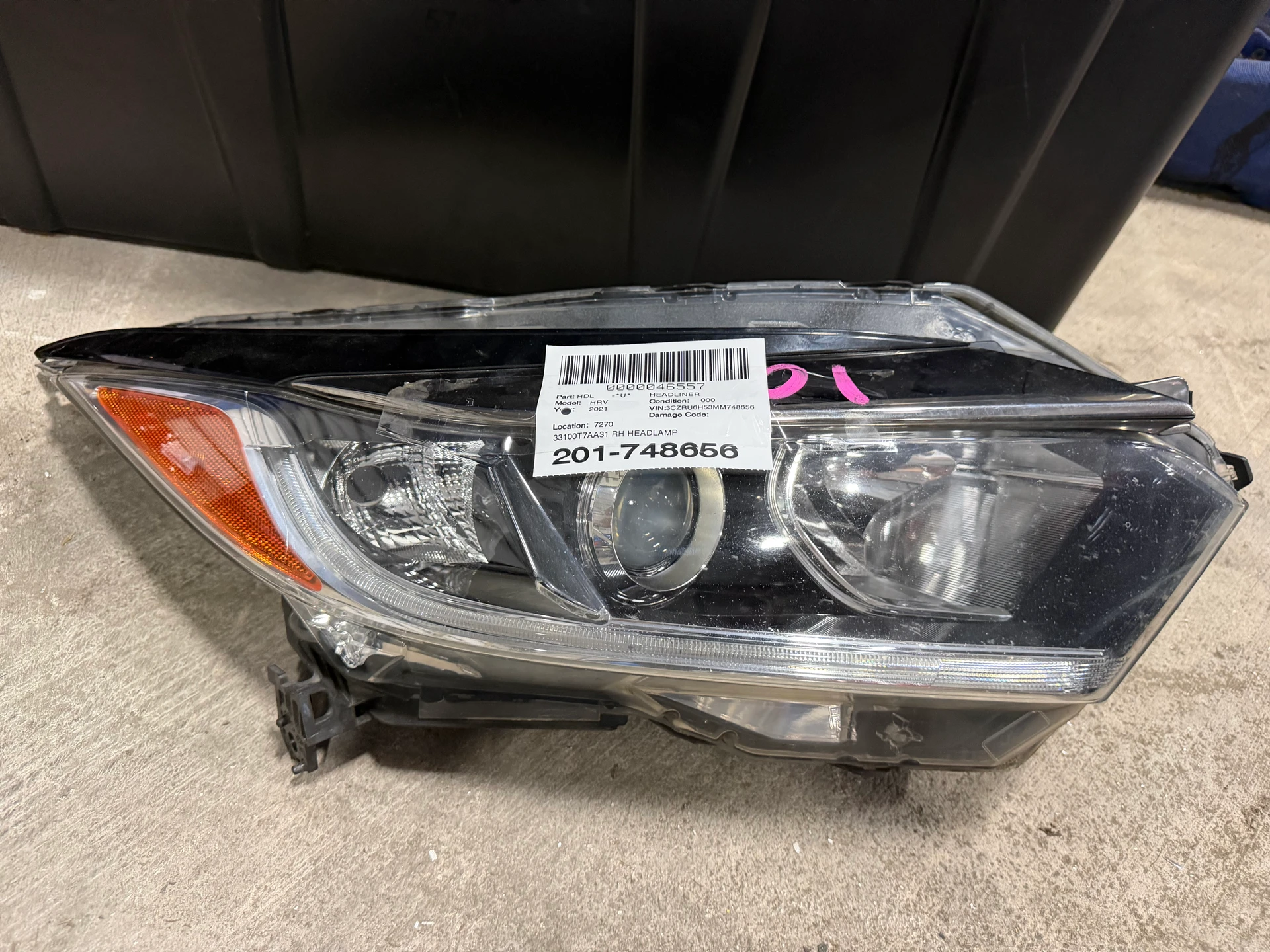 Rh Headlamp · 1