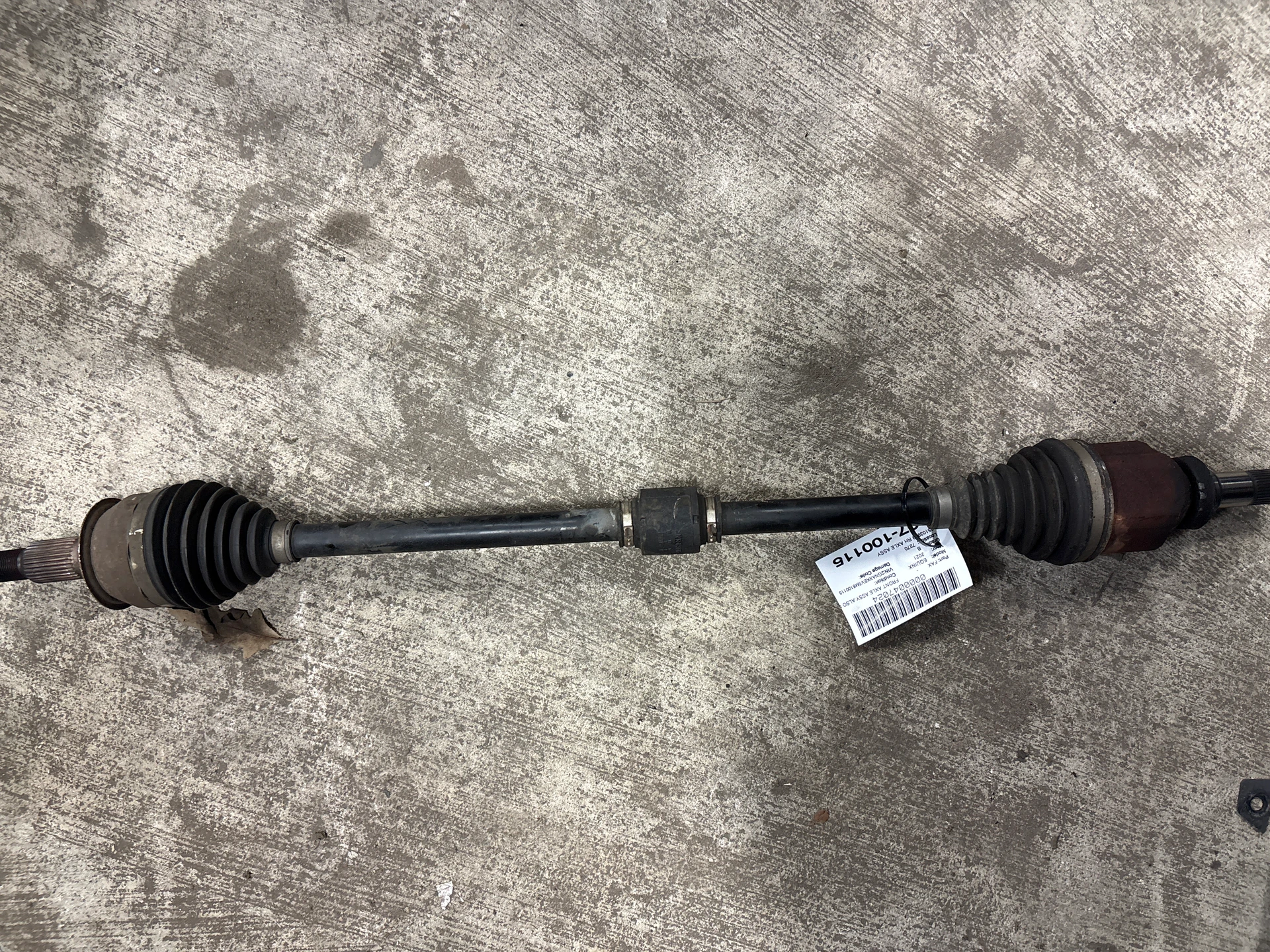 Rh Axle Assy · 1