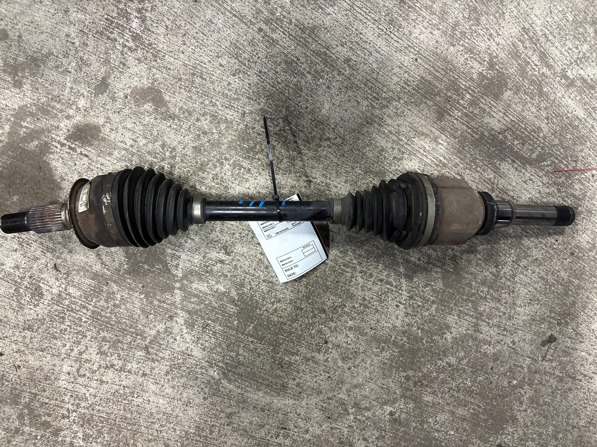 Lh Axle Assy · 1