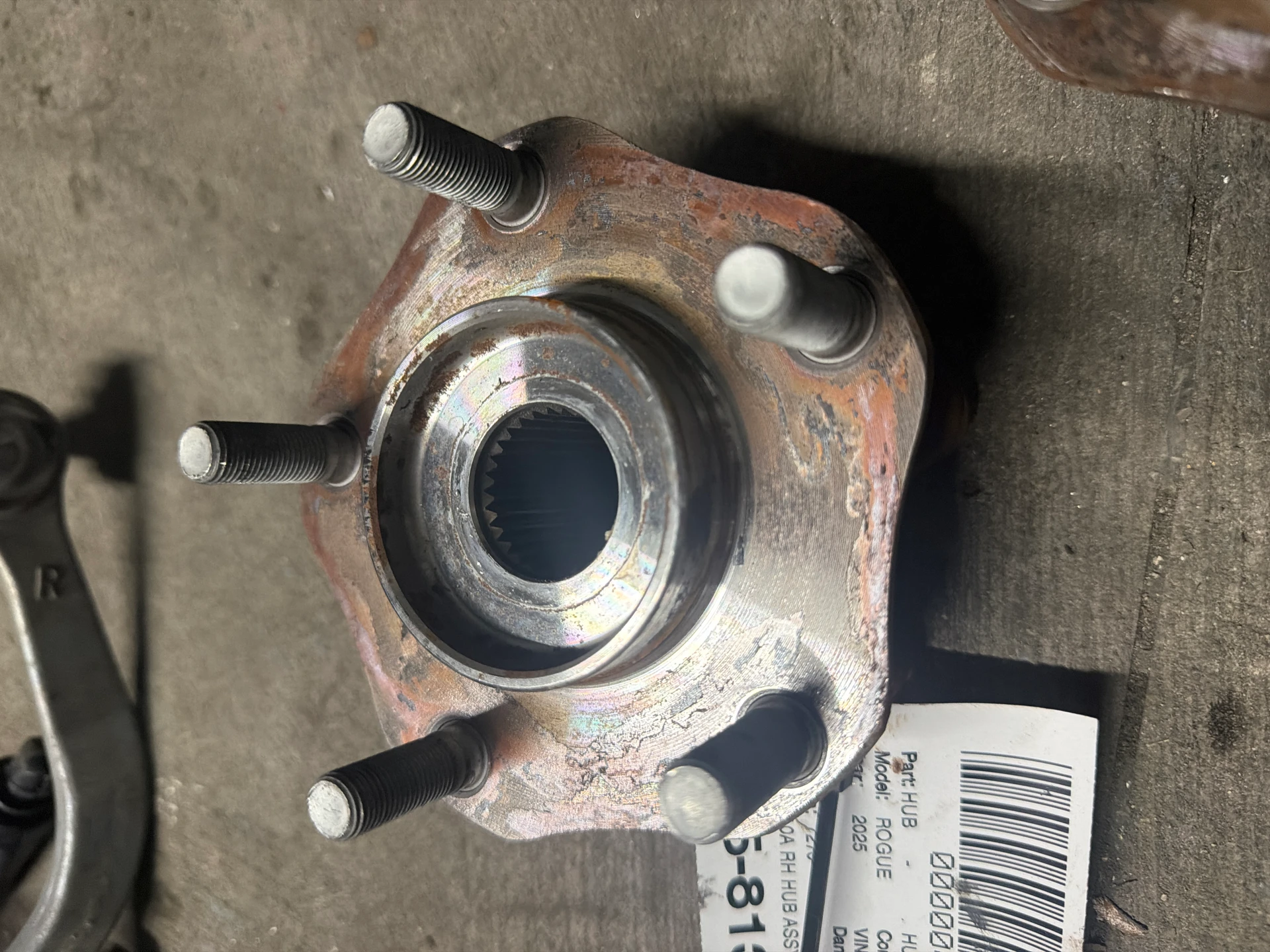 Rh Hub Assy · 1