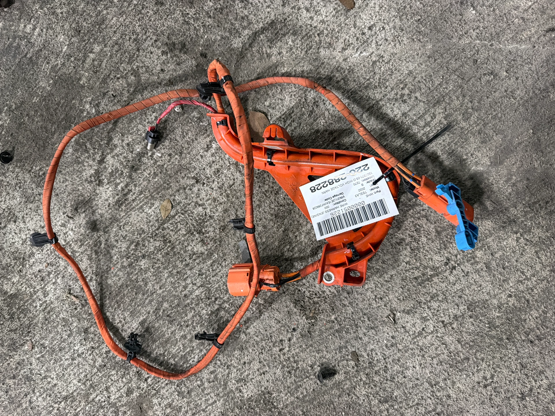 High Voltage Harness- Heat Pump · 1