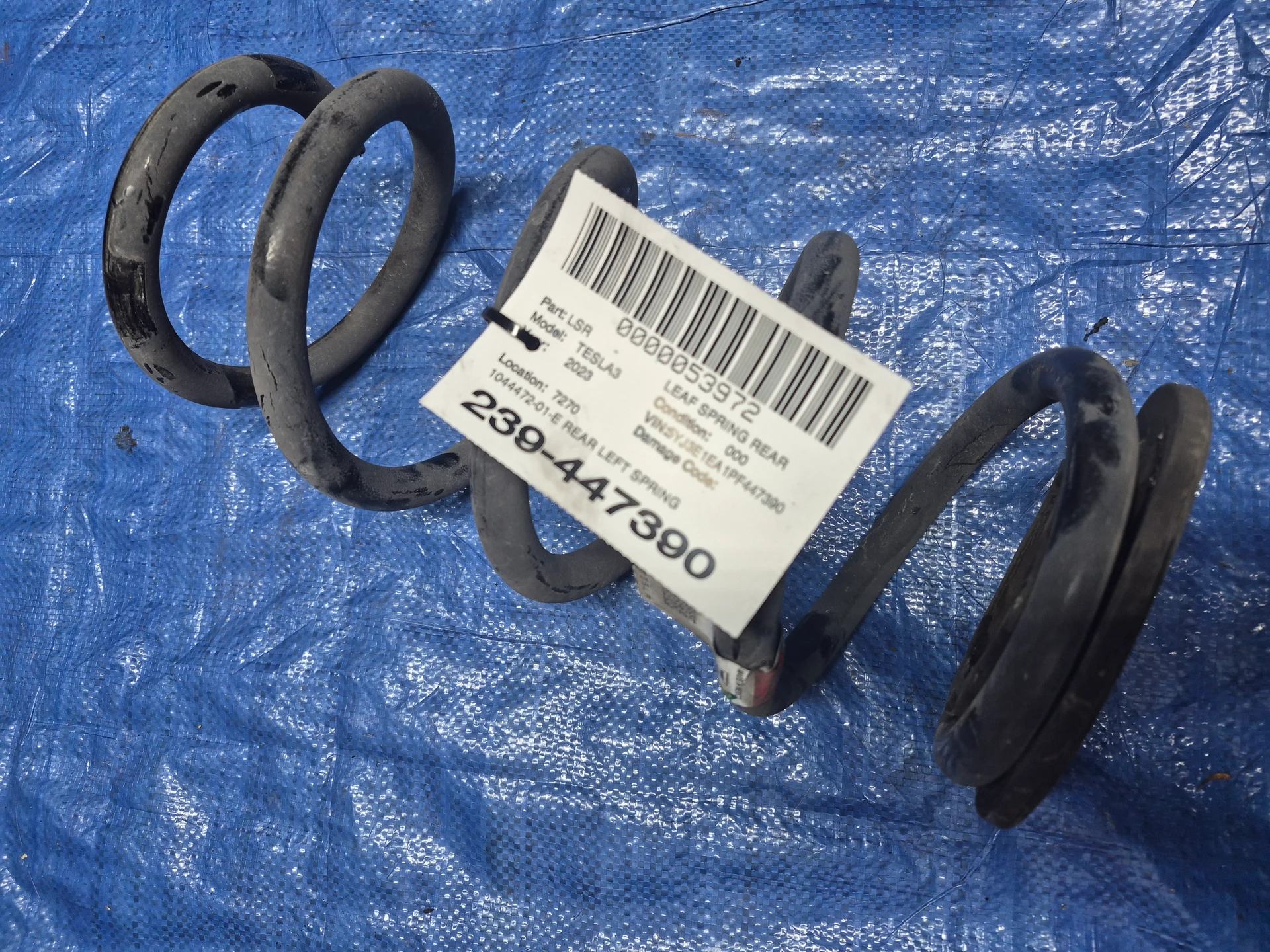 Rear Left Spring · 1