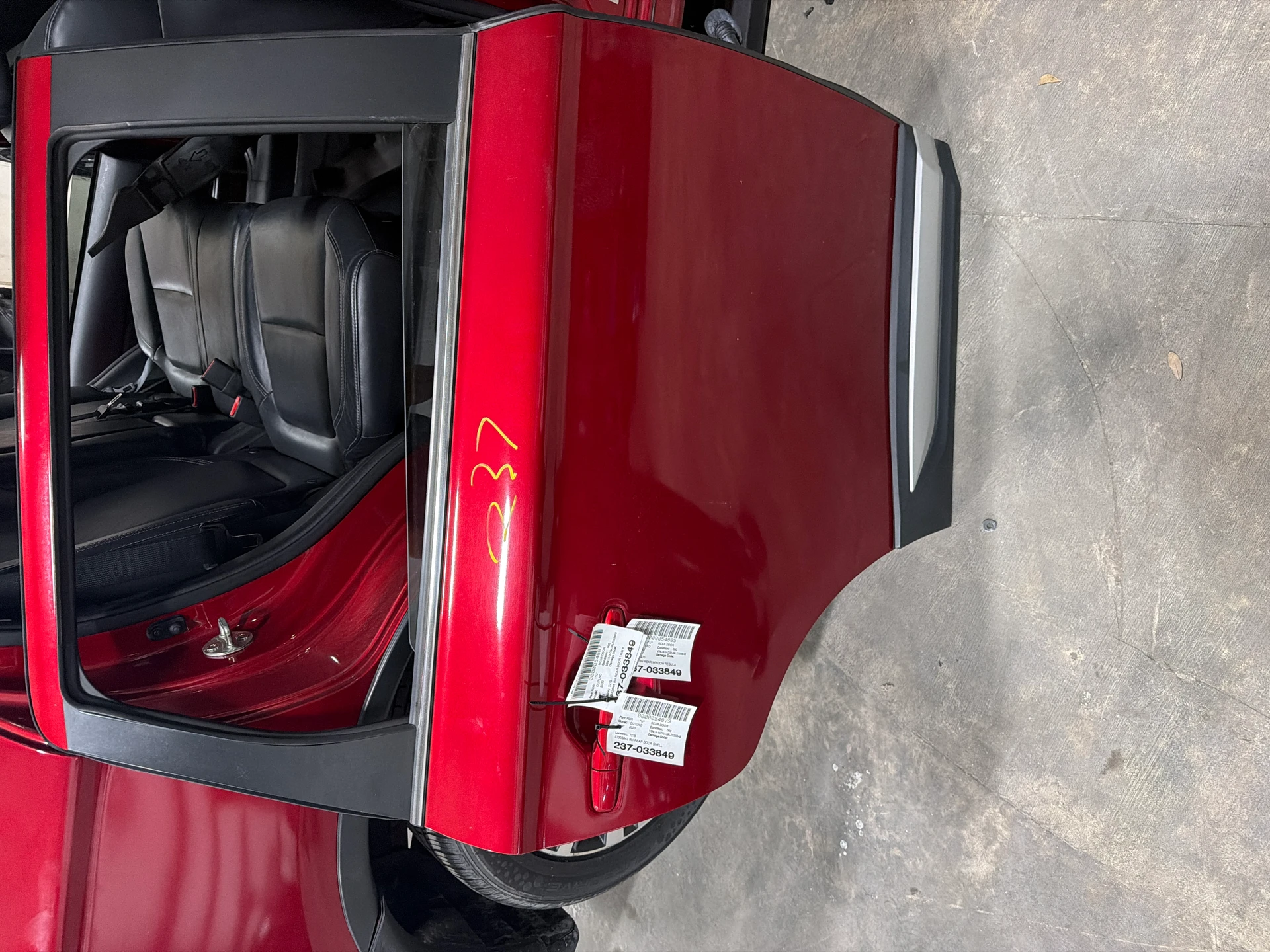 Rh Rear Door Shell · 1