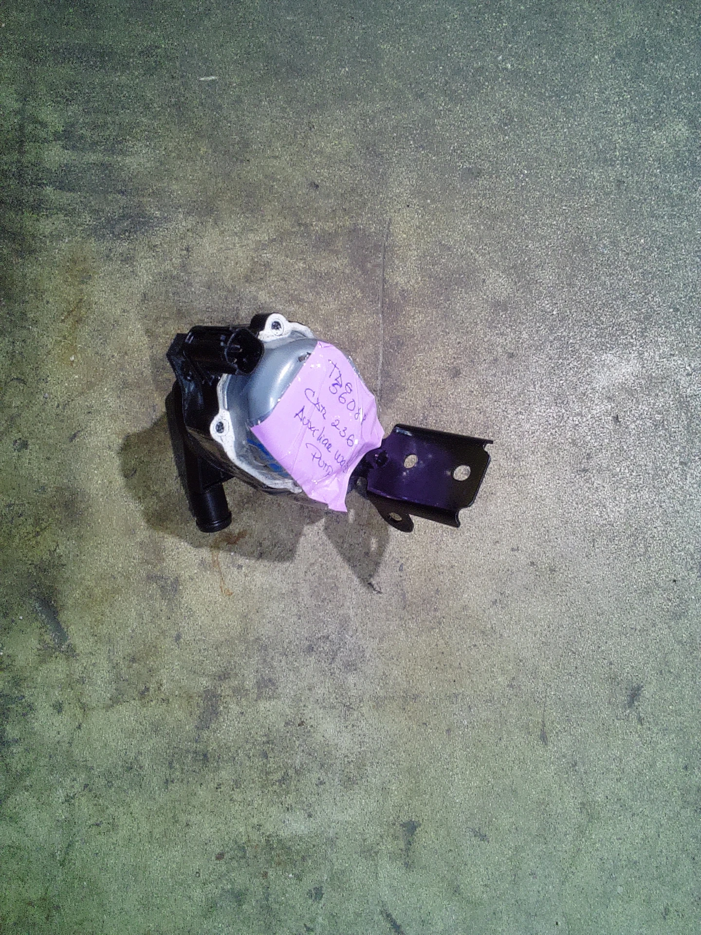 Auxiliar Water Pump · 2