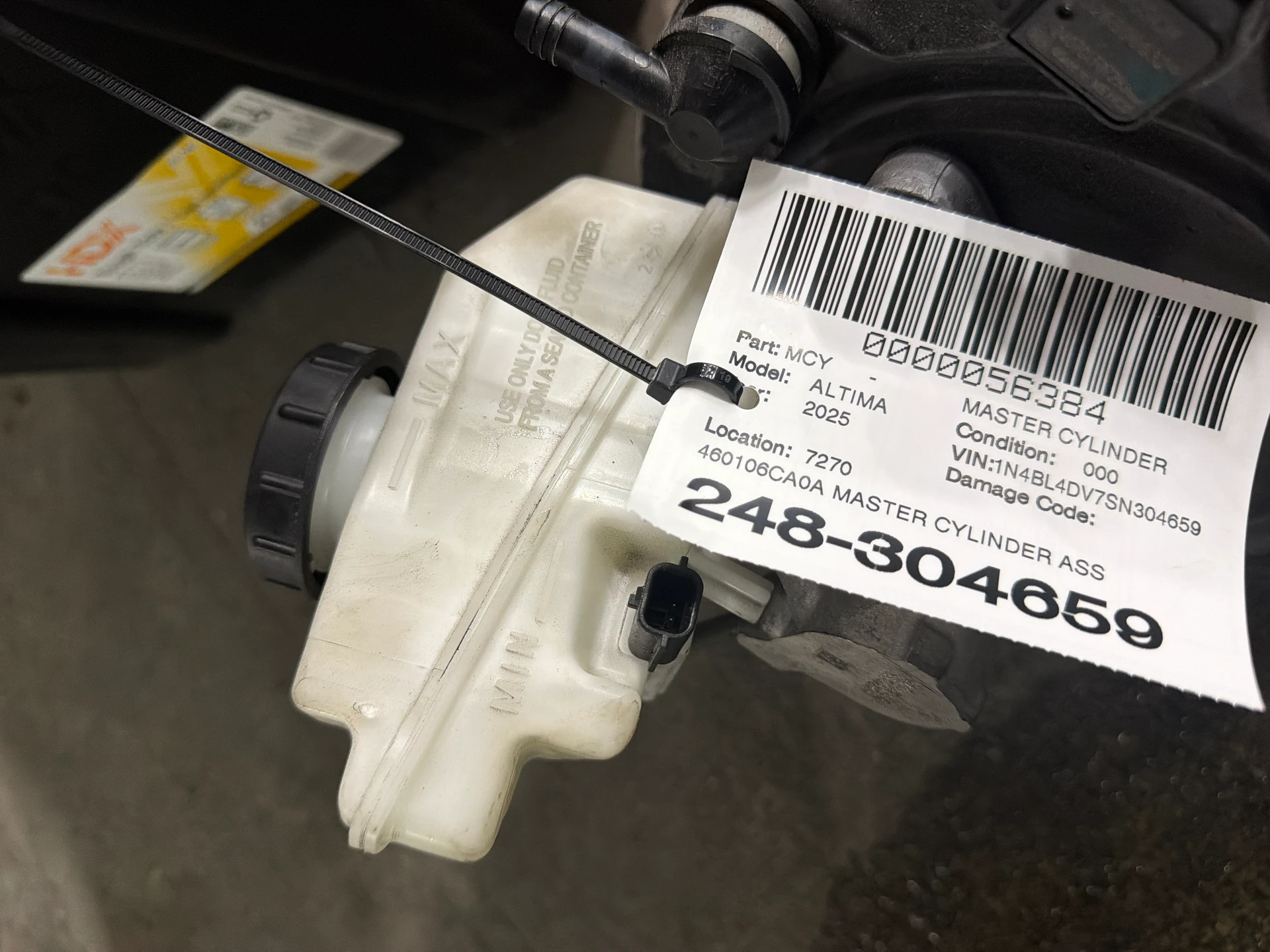 Master Cylinder Assy · 1