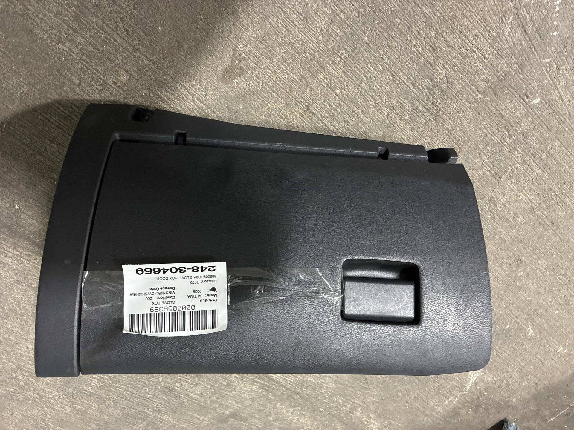 Glove Box Door · 1