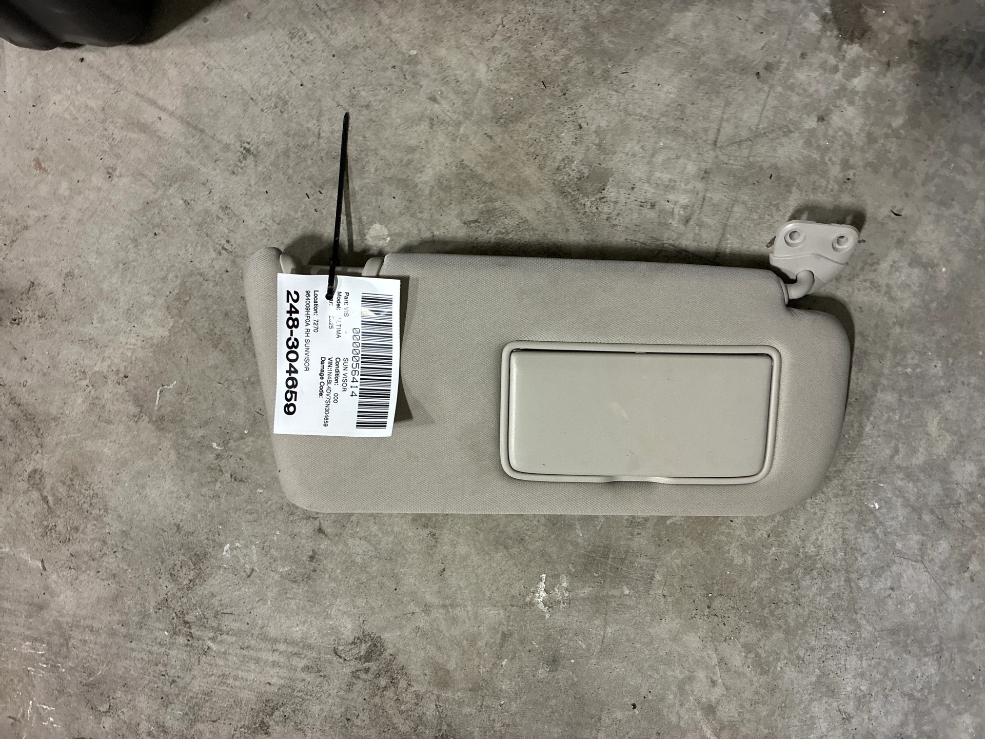 Rh Sunvisor · 1