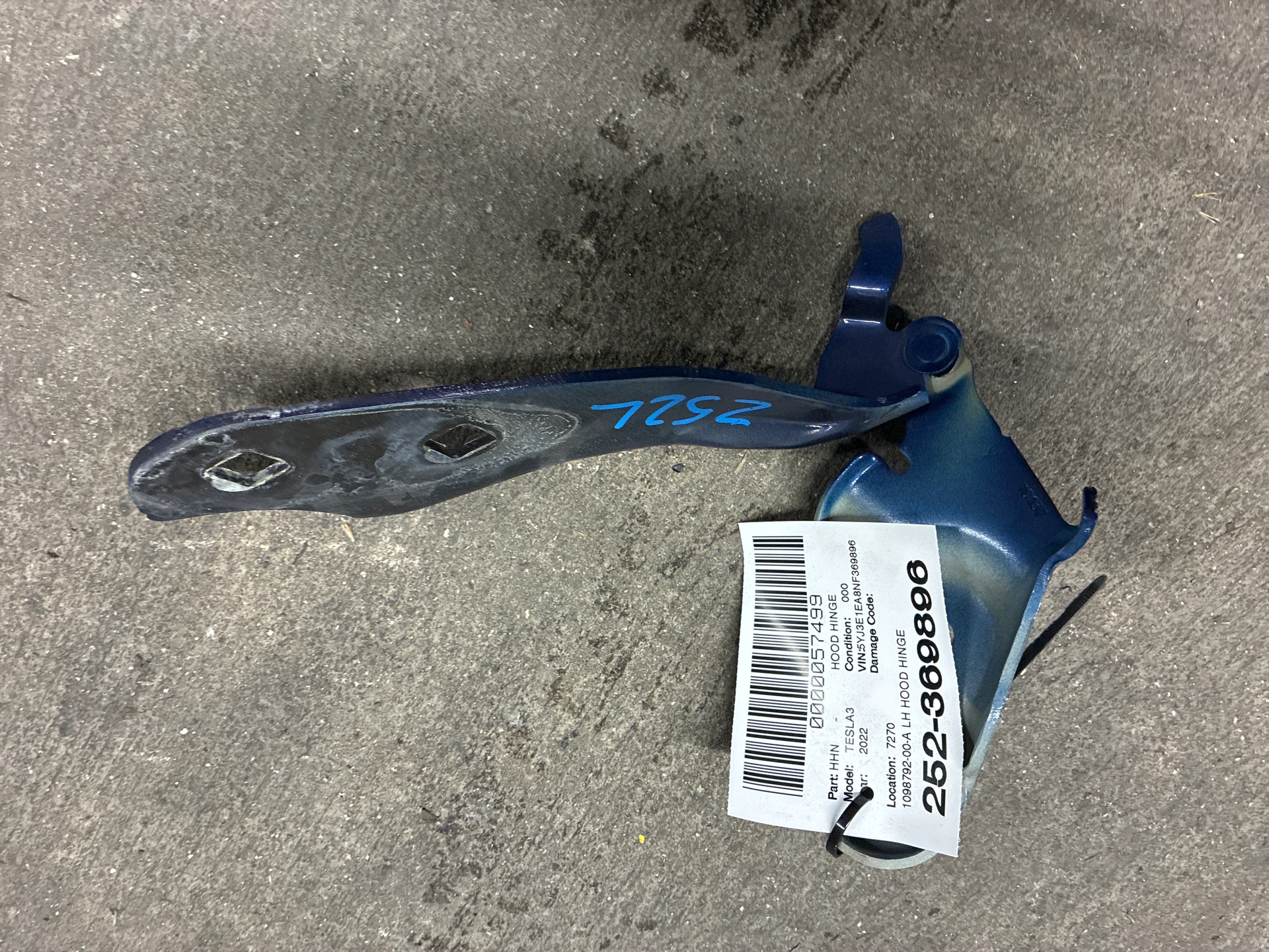 Lh Hood Hinge · 1