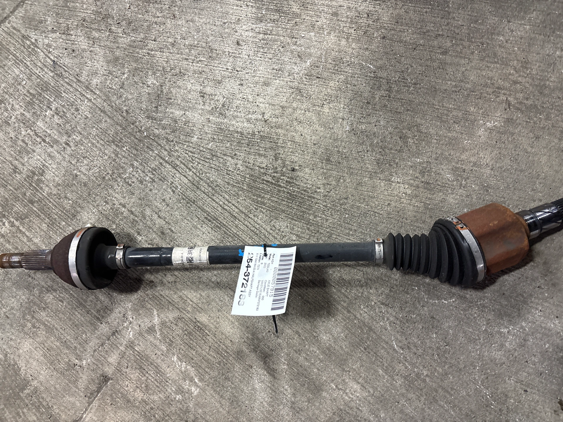 Rh Halfshaft Assy Rear · 1